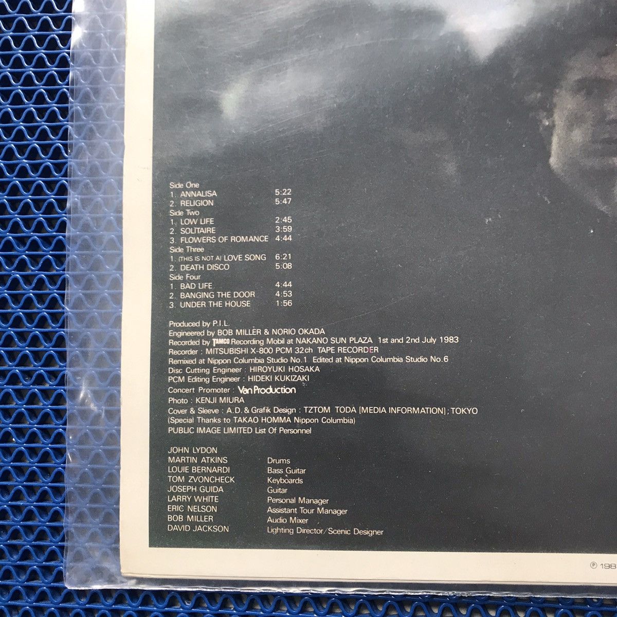 Other PIL PUBLIC IMAGE LTD LIMITED vinyl DOUBLE 2 Vinyl - LIVE jpn Size ONE SIZE - 7 Thumbnail