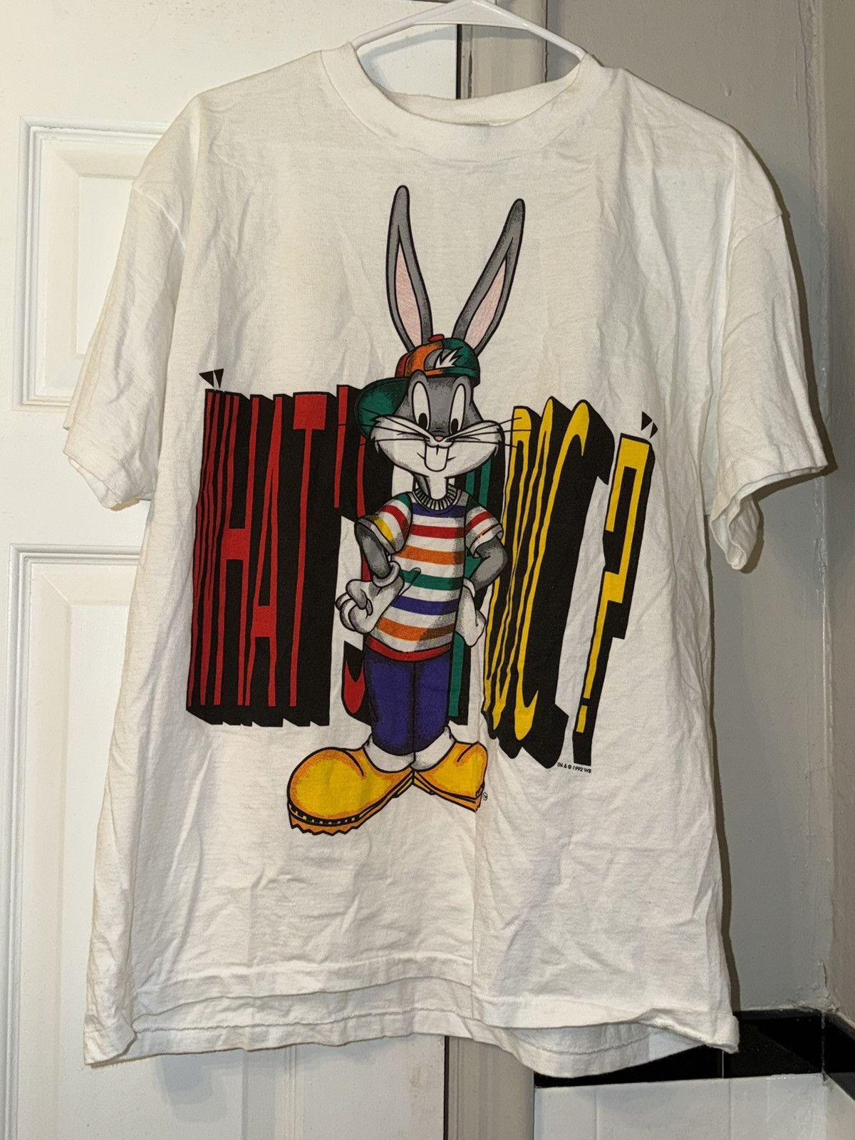 Warner Bros Warner Bros. Looney Tunes Bugs Bunny What’s Up Doc? XL Mens Size US XL / EU 56 / 4 - 1 Thumbnail
