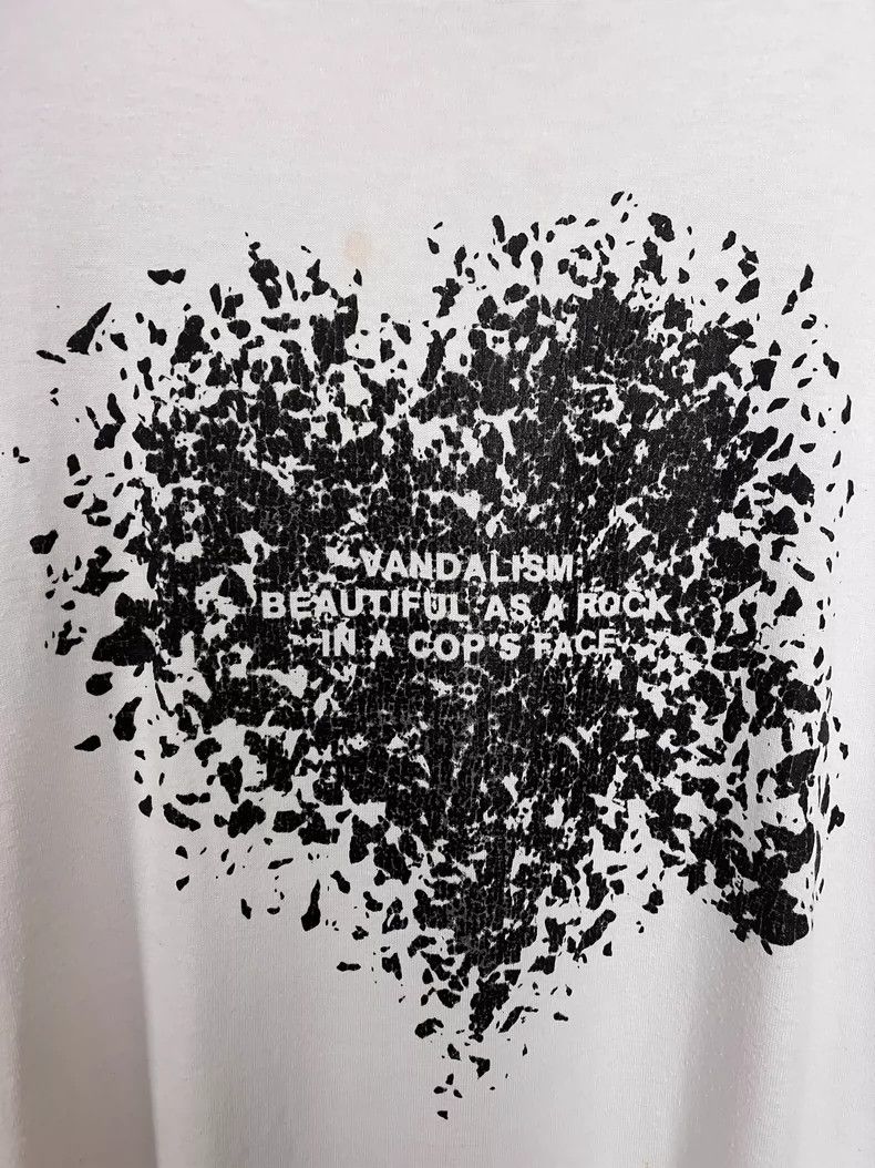 Number (N)ine Number (N)ineTear fragment slogan tee 2503-Nextarrow Size US M / EU 48-50 / 2 - 2 Thumbnail