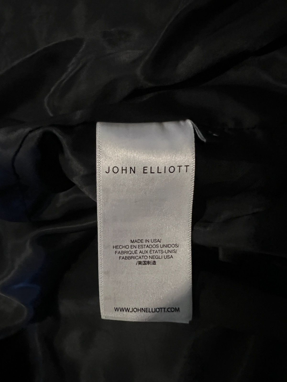 John Elliott John Elliott Leather Jumper Jacket – Black (Size Medium) Size US M / EU 48-50 / 2 - 22 Thumbnail