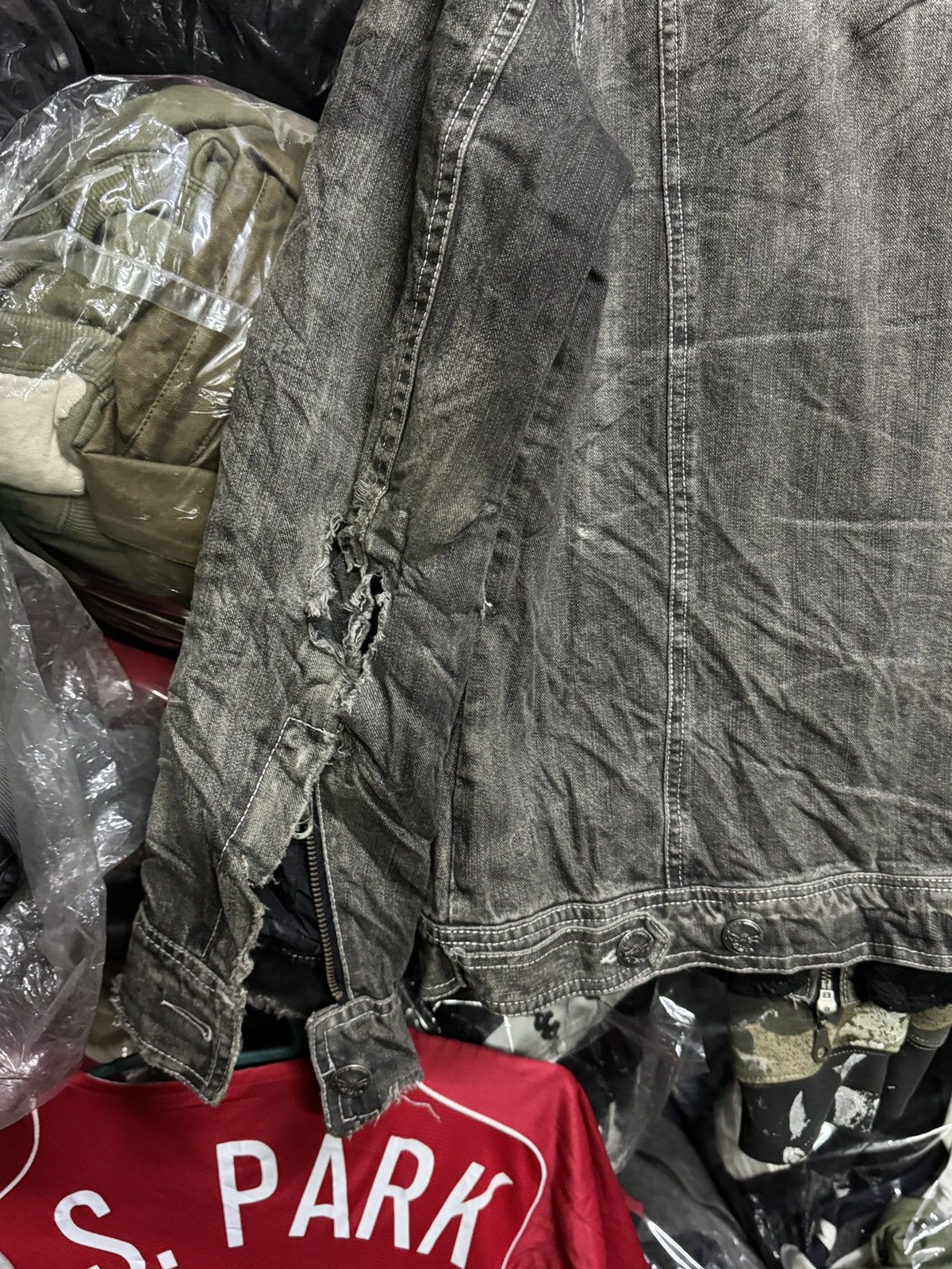 Japanese Brand IN THE ATTIC Distressed Style PUNK JACKET Size US L / EU 52-54 / 3 - 6 Thumbnail