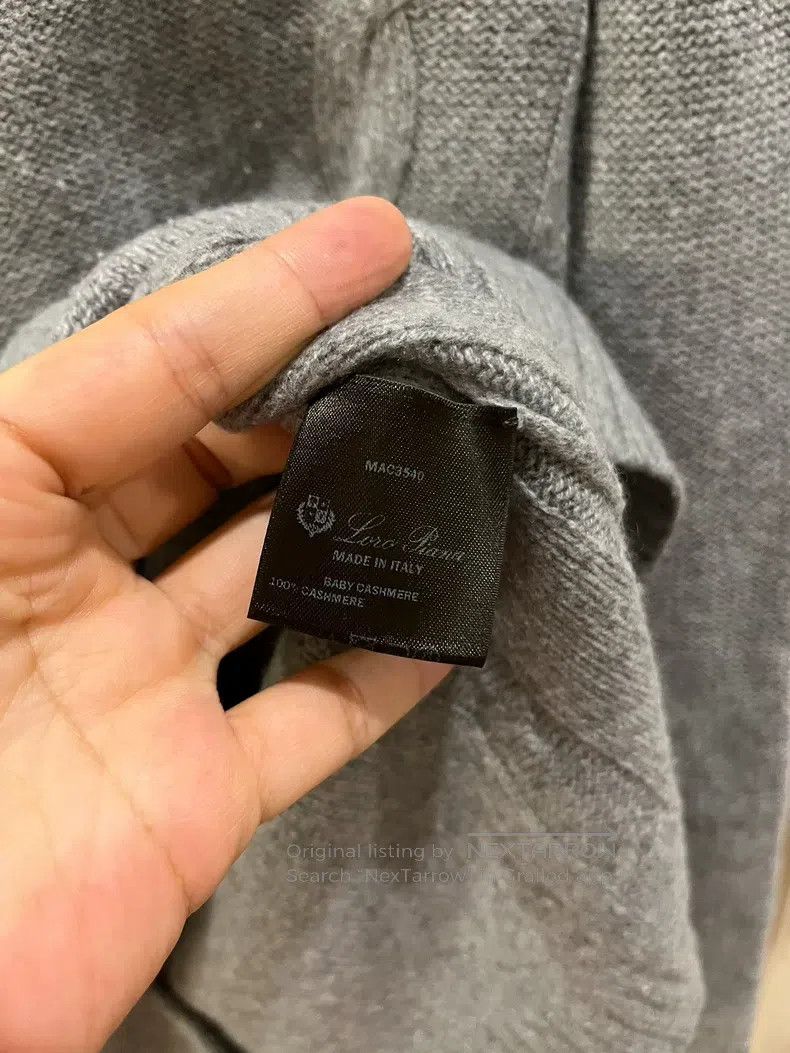 Loro Piana Loro Piana Baby cashmere cable-knit sweater Size XS / US 0-2 / IT 36-38 - 3 Thumbnail