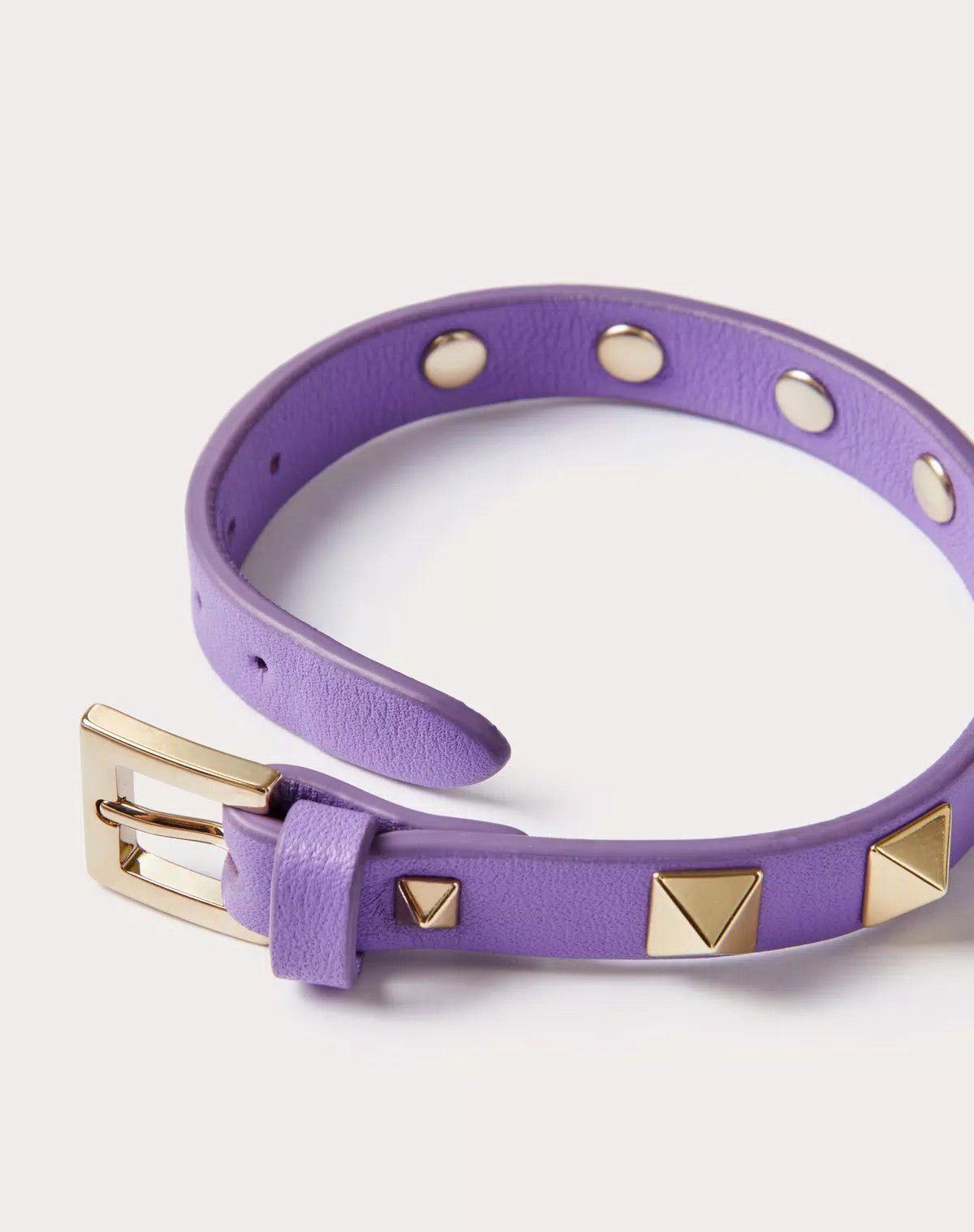 Valentino oc11z0725 Size:OS/ Rockstud Bracelet in Purple Size ONE SIZE - 4 Thumbnail