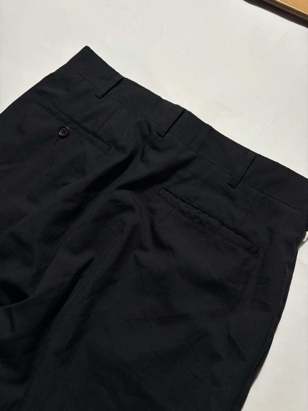 Comme des Garcons Homme Deux 90’s COMME DES GARCONS HOMME DEUX WOOL BLACK PANTS Size US 30 / EU 46 - 4 Thumbnail