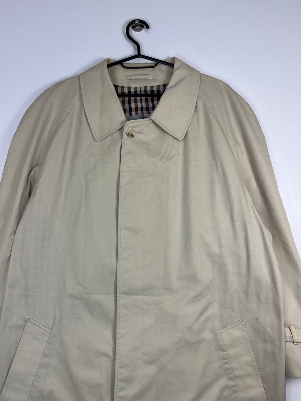 Aquascutum Aquascutum Of London Vintage Trench Coat Beige Waterproof 42 Size US L / EU 52-54 / 3 - 2 Thumbnail
