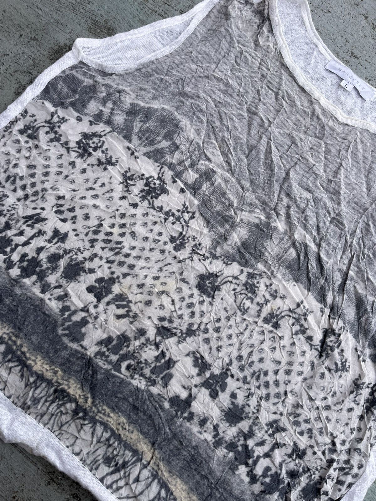 If Six Was Nine × Japanese Brand × Le Grande Bleu (L.G.B.) JAPANESE MARGARET ART SILK TANKTOP BOTTEGA STYLE Size US S / EU 44-46 / 1 - 5 Thumbnail