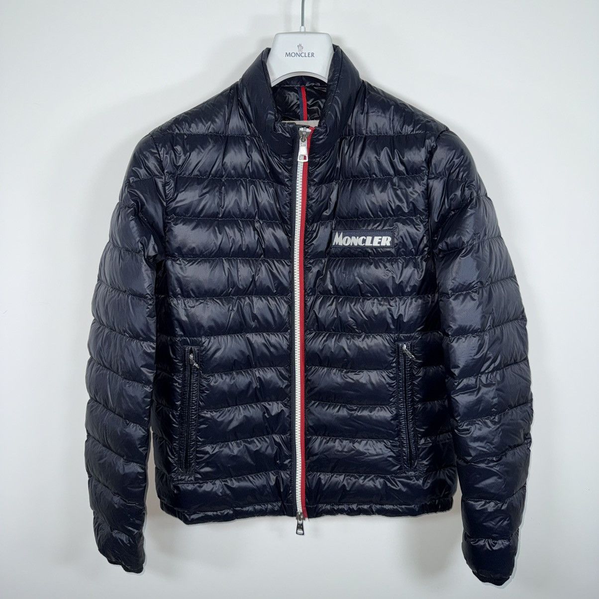 Moncler Moncler Petichet Men’s Down Puffer Jacket Size 2 (S) Blue Size US S / EU 44-46 / 1 - 1 Thumbnail