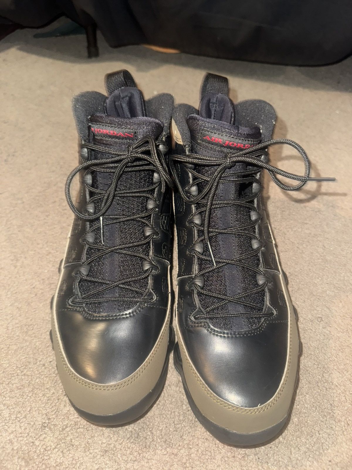 Nike Nike Air Jordan 9 Retro Olive 2012 Size US 9 / EU 42 - 3 Thumbnail