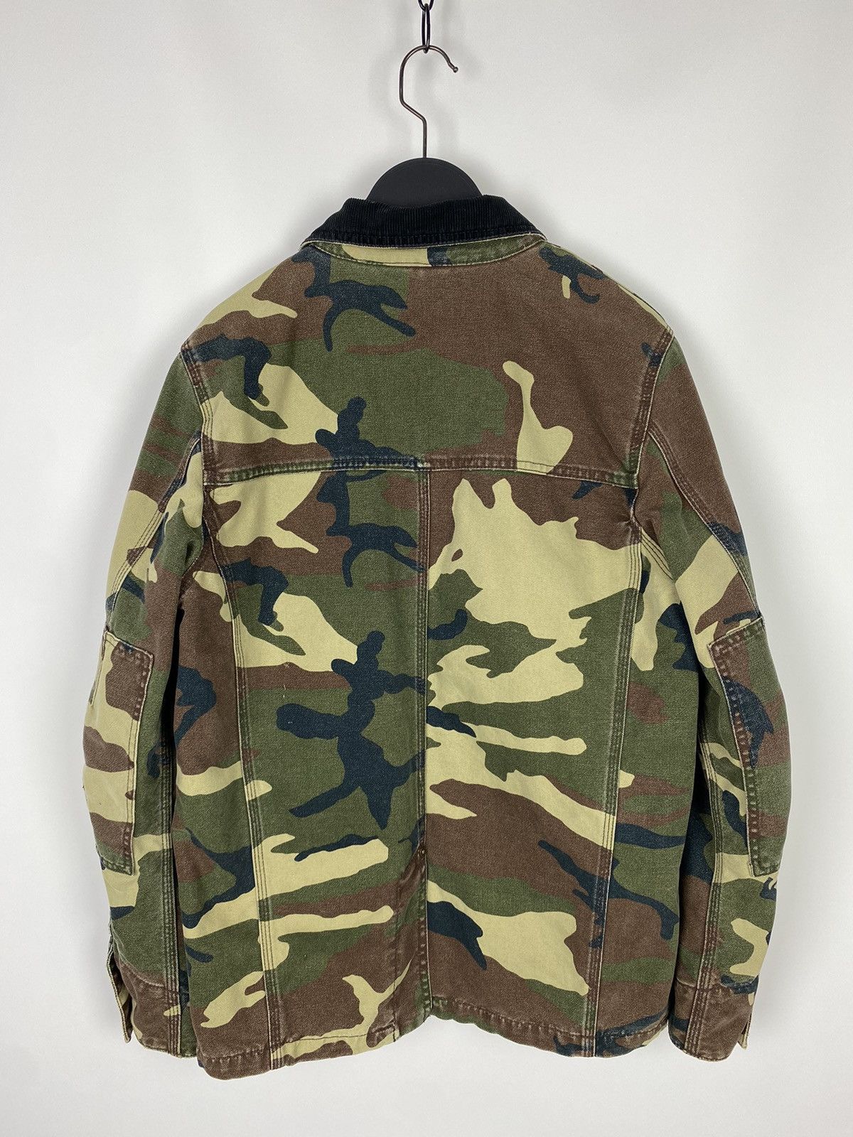 Carhartt × Carhartt Wip S/S 2012 Carhartt Heritage Woodland Camo Settler Work Jacket Size US S / EU 44-46 / 1 - 8 Thumbnail