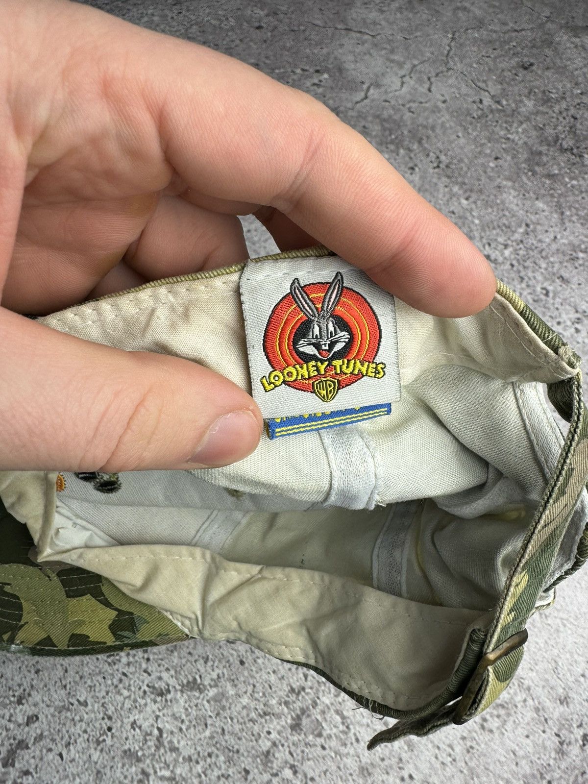 Japanese Brand × Vintage Vintage Looney Tunes Cap 90s Y2K American Wear Size ONE SIZE - 5 Thumbnail