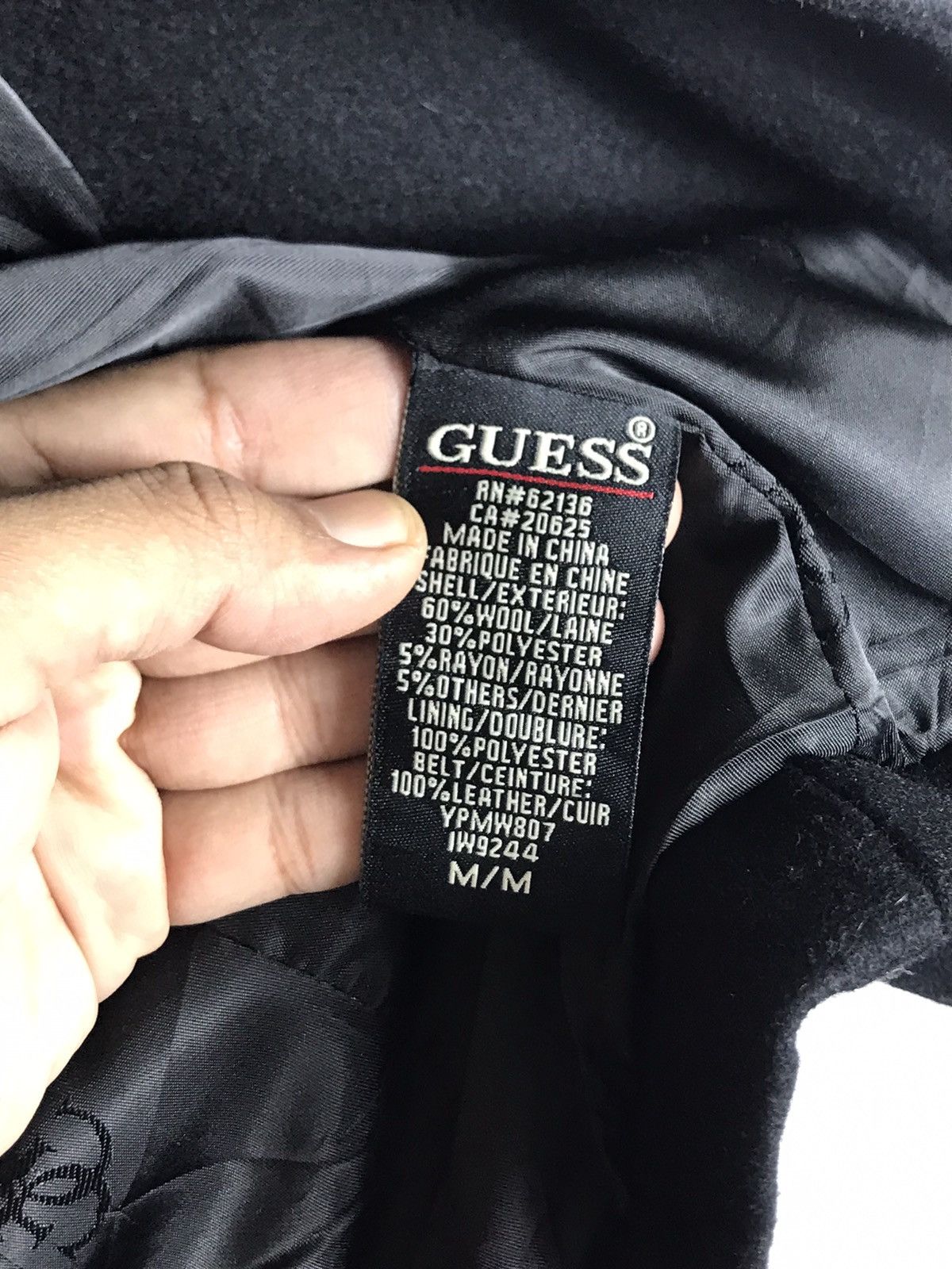 Guess 🔥Guess Wool Water Fall Collar Coat Jacket Size M / US 6-8 / IT 42-44 - 11 Thumbnail