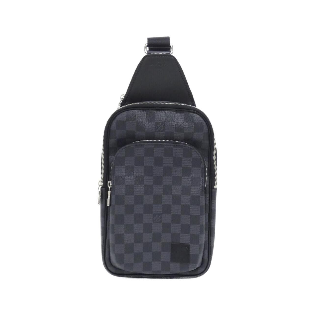 Louis Vuitton Louis Vuitton Louis Vuitton Avenue Sling Bag Damier Graphite Shoulder Bag Canvas Shoulder Bag N45302 DUTY FREE for USA Size ONE SIZE - 1 Thumbnail