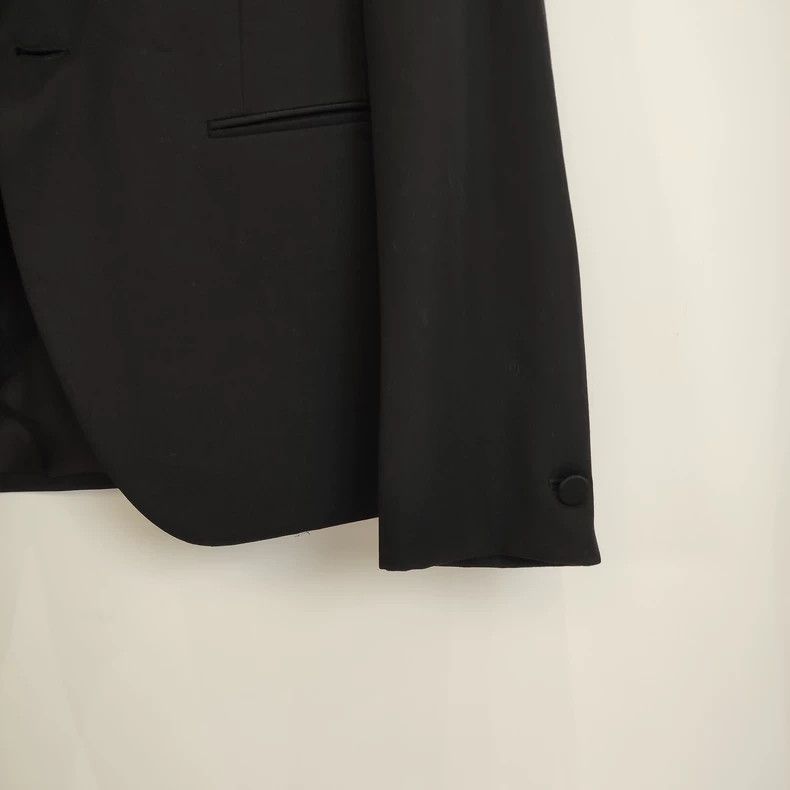 Saint Laurent Paris Saint Laurent Paris Black lapel wool long sleeve leisure s Size US S / EU 44-46 / 1 - 4 Thumbnail