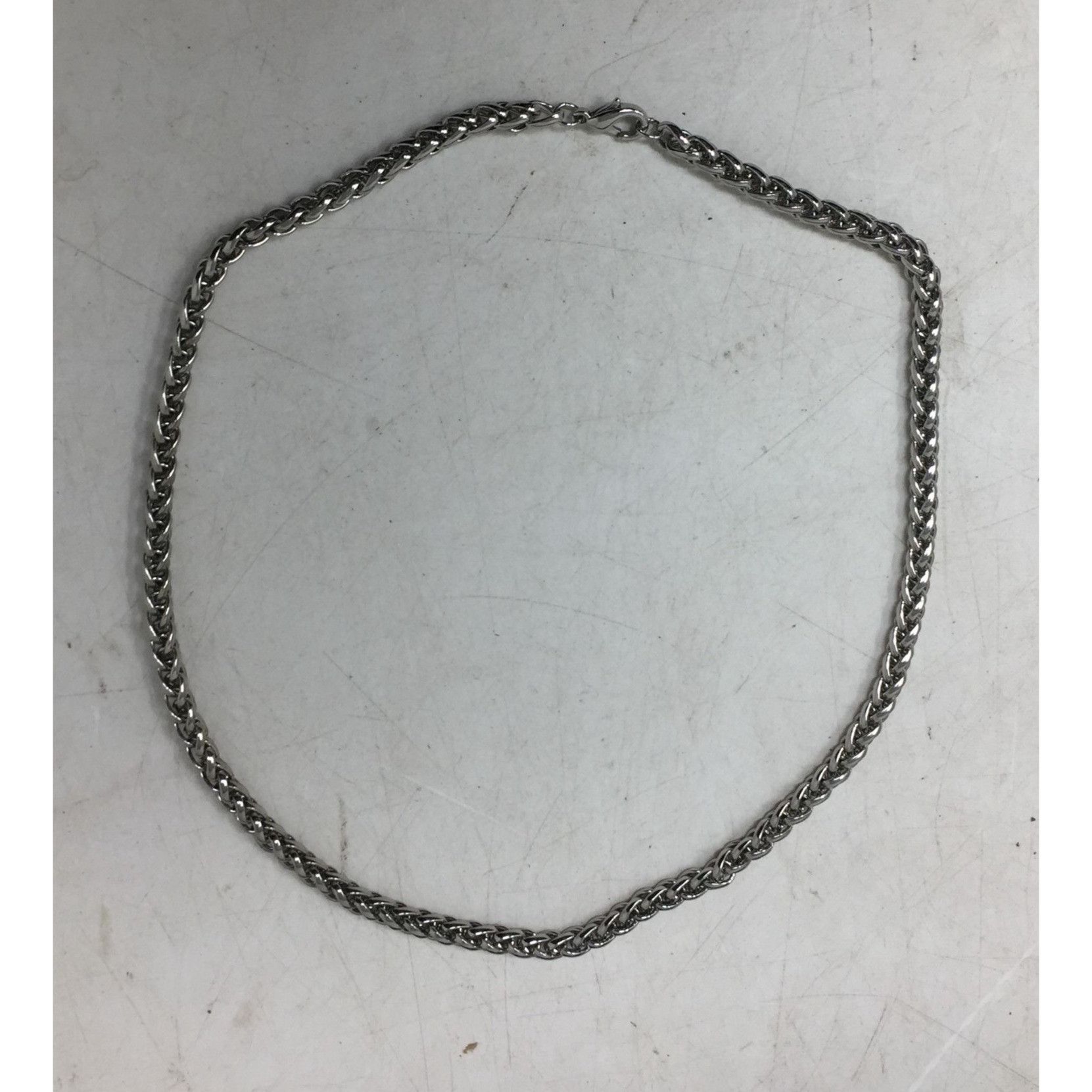 Other Unisex Silver Tone Chain Necklace Size ONE SIZE - 3 Thumbnail