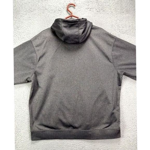 Under Armour Under Armour Hoodie Pullover Mens XL Gray Navy ZIP? Drawstring Not ZIP. Size US XL / EU 56 / 4 - 2 Thumbnail