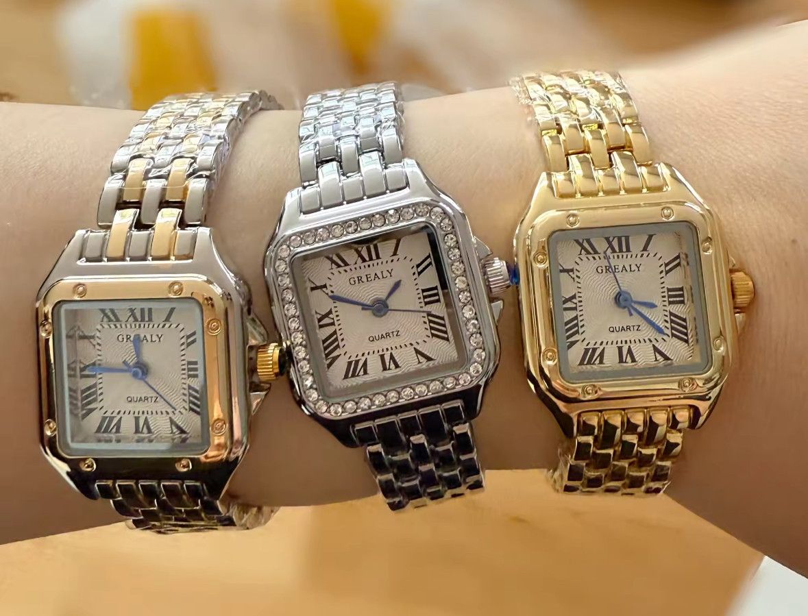 Other Vintage 90s Retro Luxury Style Quartz Silver Gold Watch Size ONE SIZE - 4 Thumbnail