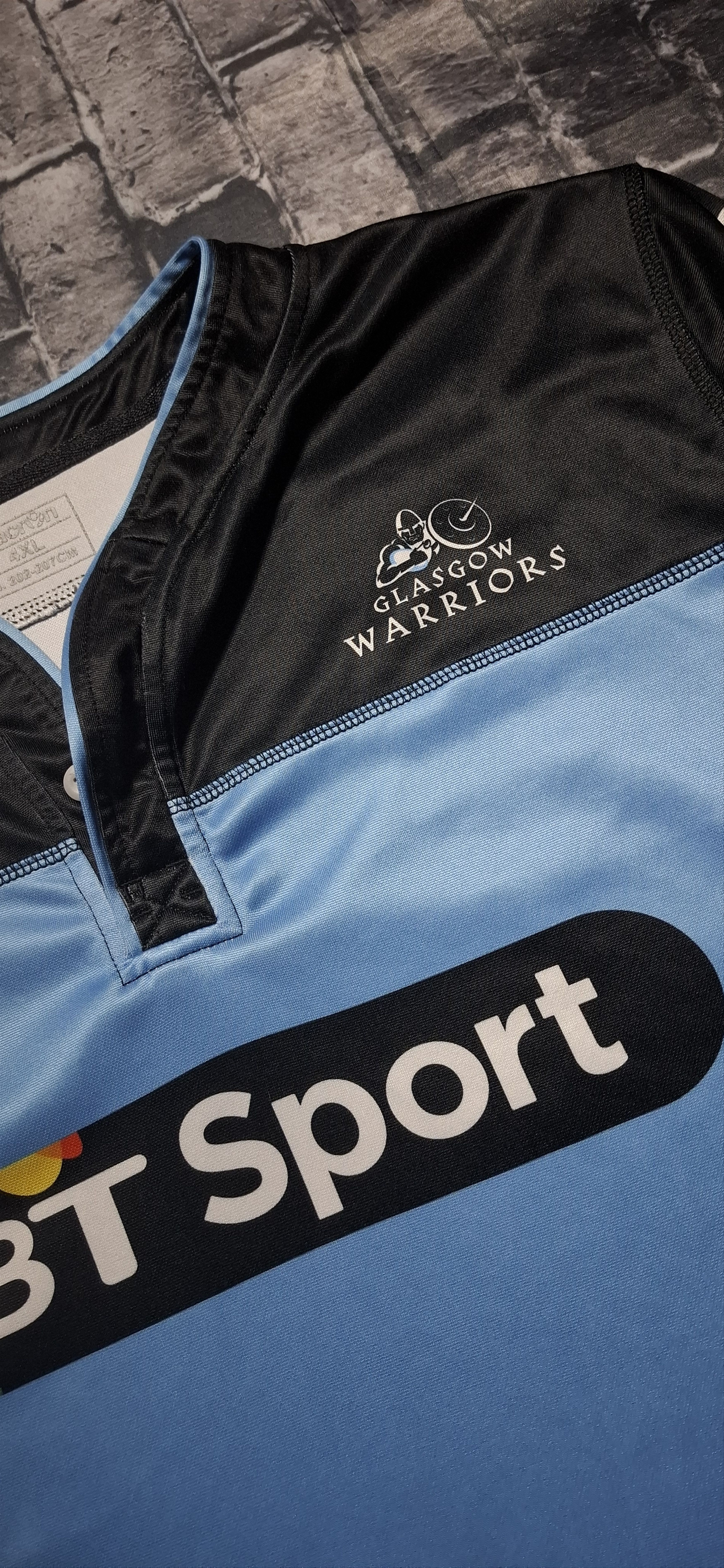 Macron Macron Glasgow Warriors Rugby Scotland men's shirt 4XL Size US XXL / EU 58 / 5 - 3 Thumbnail