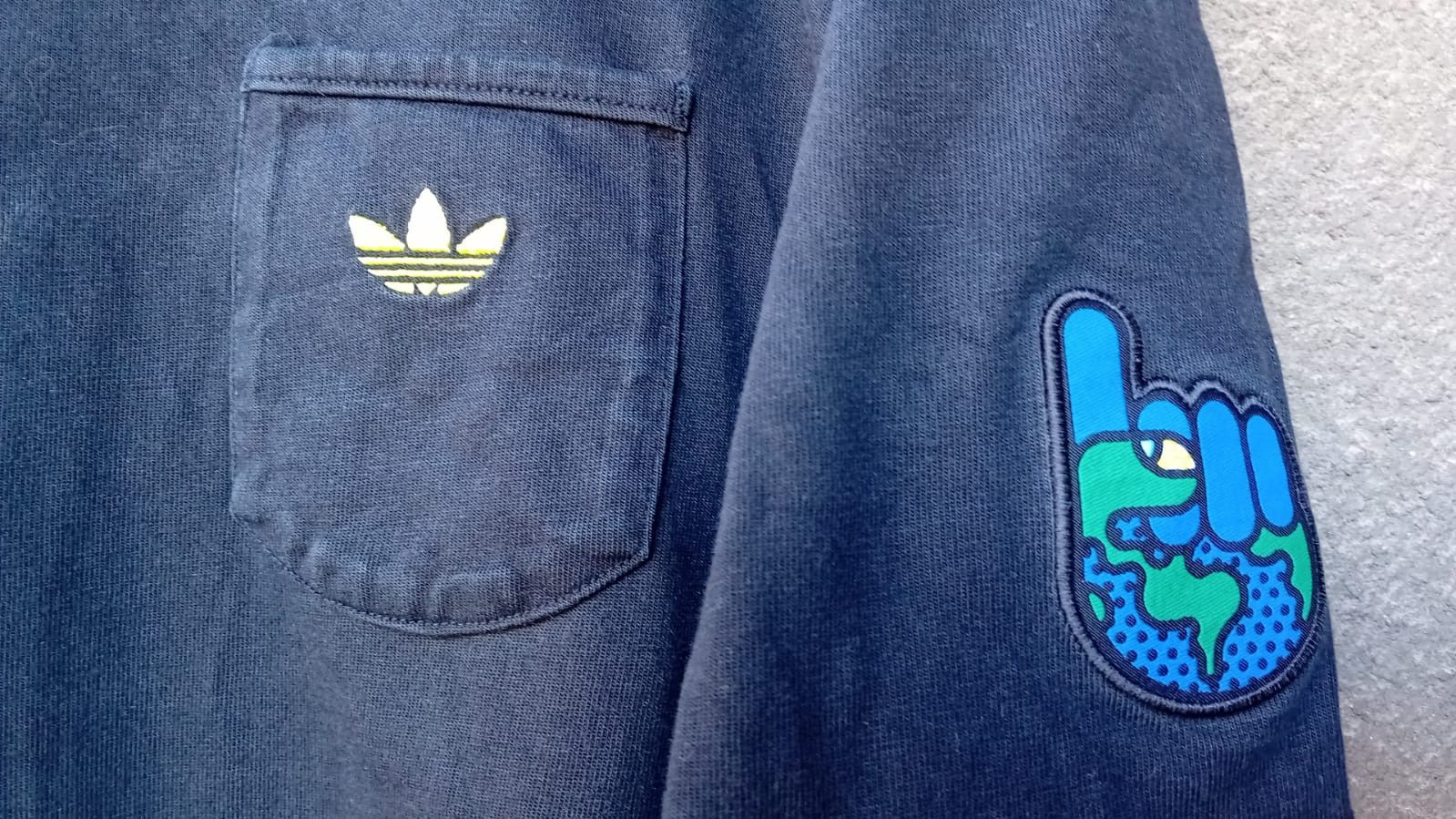 Adidas Adidas Originals Artist Tee CRAIG + KARL Pocket t-shirt S/M? Size US S / EU 44-46 / 1 - 6 Thumbnail