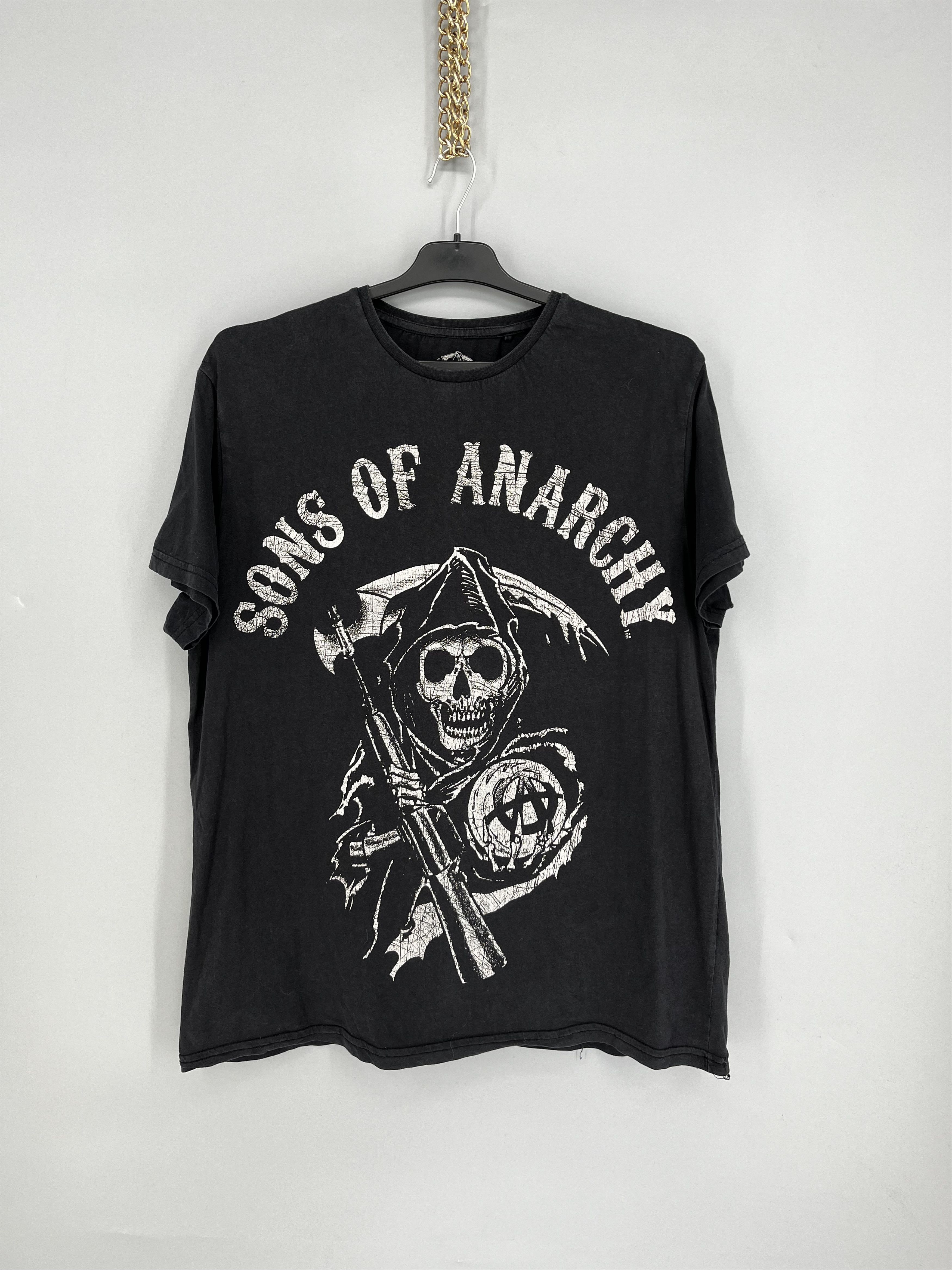 Band Tees Vintage SOA Sons Of Anarchy Vintage Band Graphic Tee Faded Size US XL / EU 56 / 4 - 1 Thumbnail