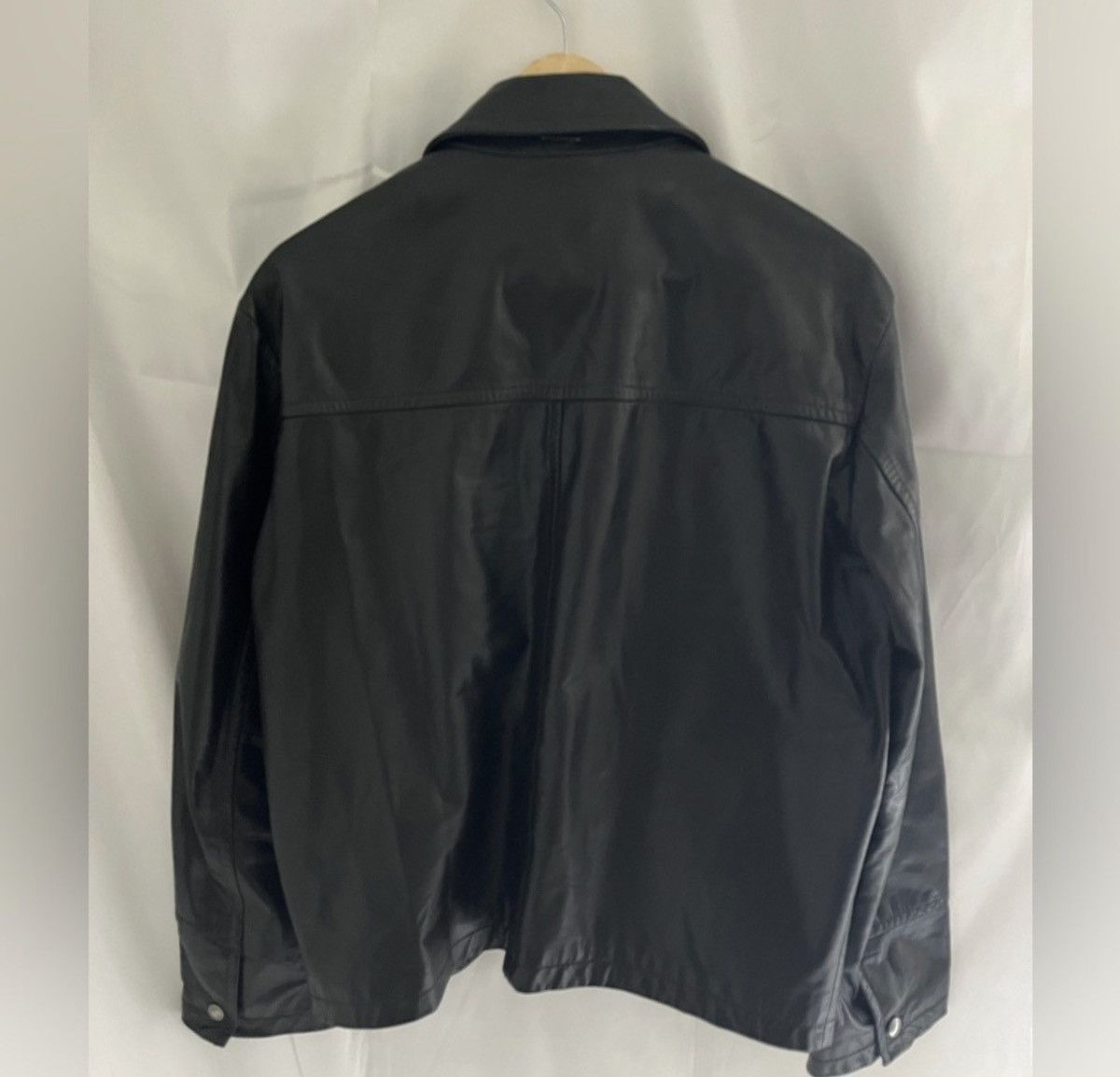 Hugo Boss Hugo Boss Leather Jacket Size US M / EU 48-50 / 2 - 2 Thumbnail