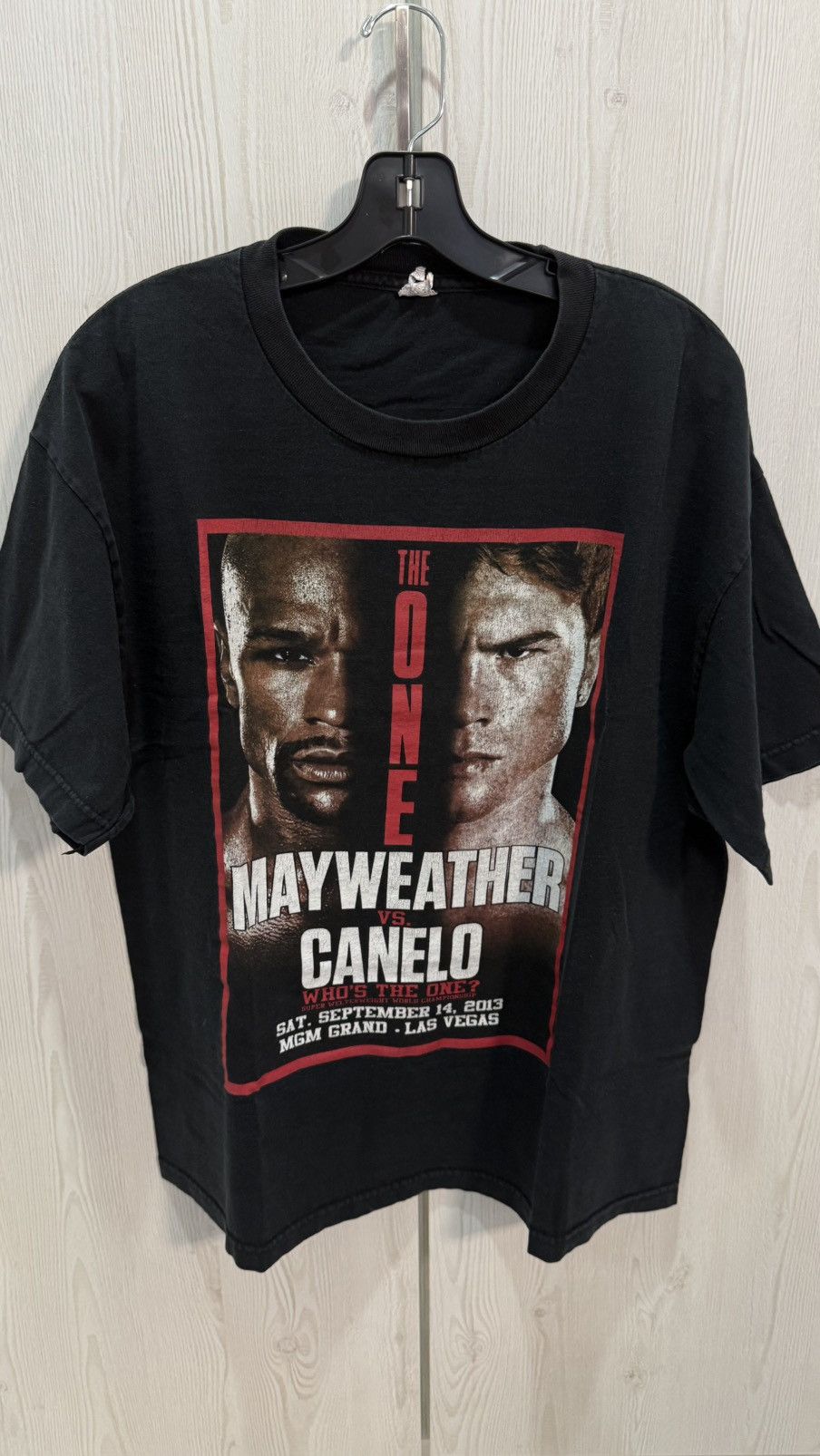 All Sport 2013 Mayweather vs Canelo MGM Grand Las Vegas Size L Size US L / EU 52-54 / 3 - 1 Thumbnail