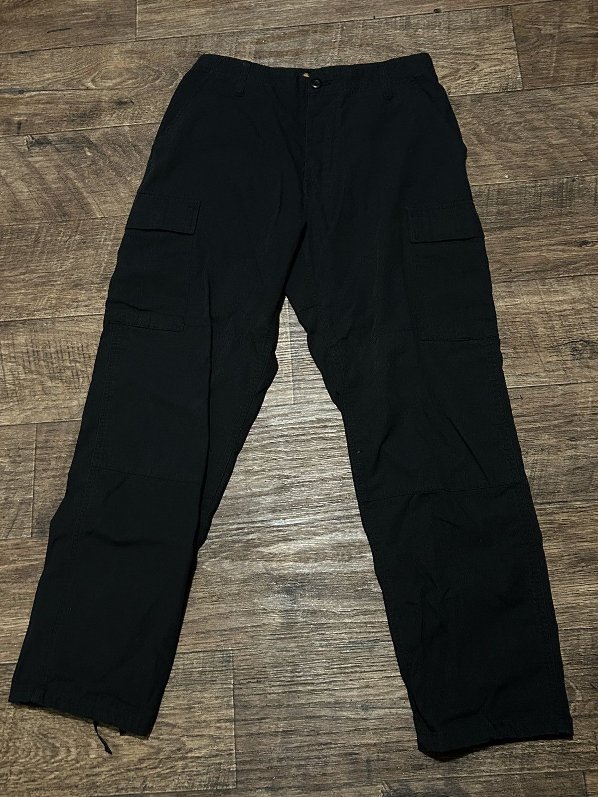 La Black Cargo BDU Pants LA Police Gear Grailed