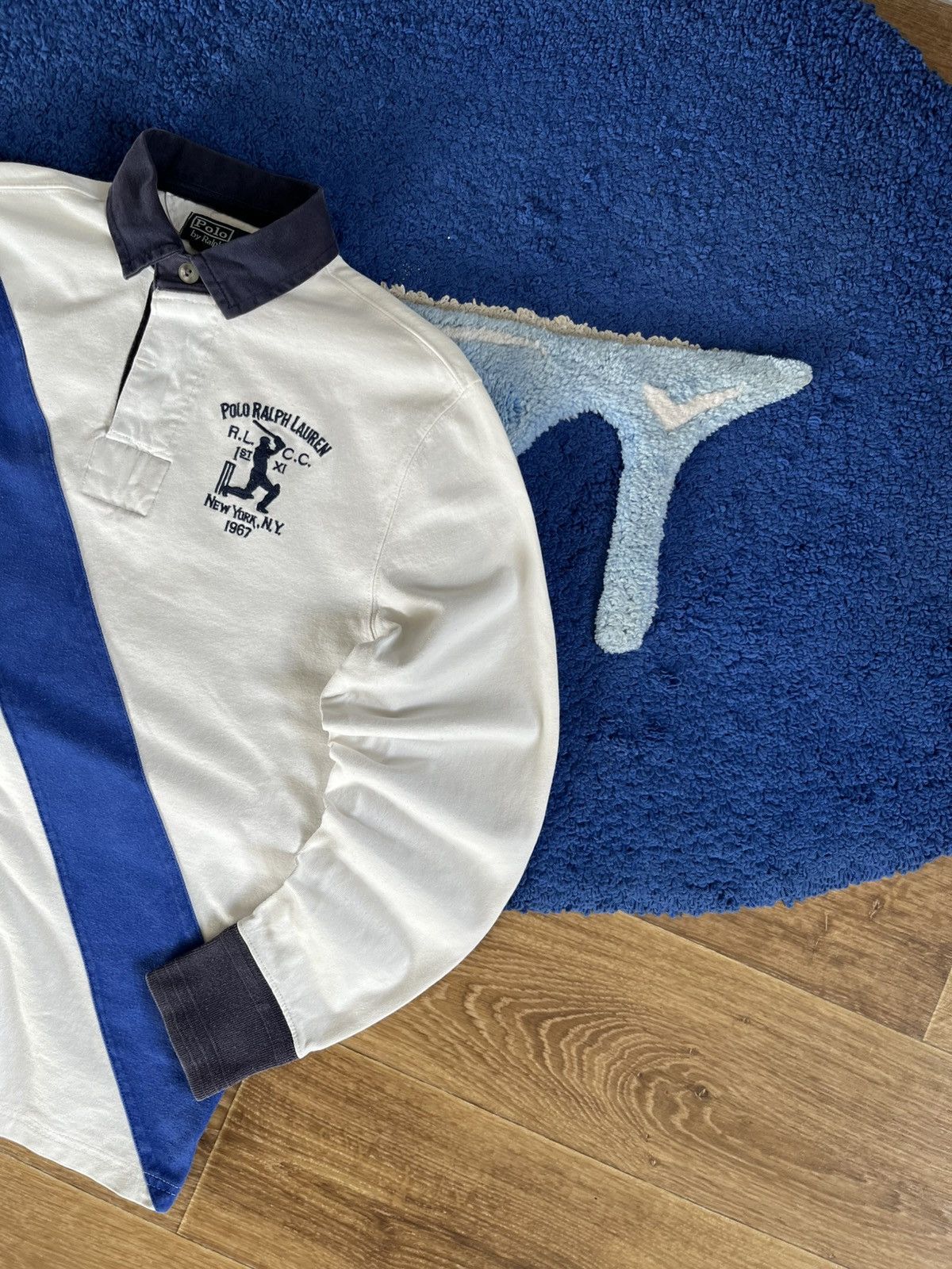 Polo Ralph Lauren 🏉 Vintage 90s Polo Ralph Lauren Rugby rare retro hype Y2K Size US S / EU 44-46 / 1 - 2 Thumbnail