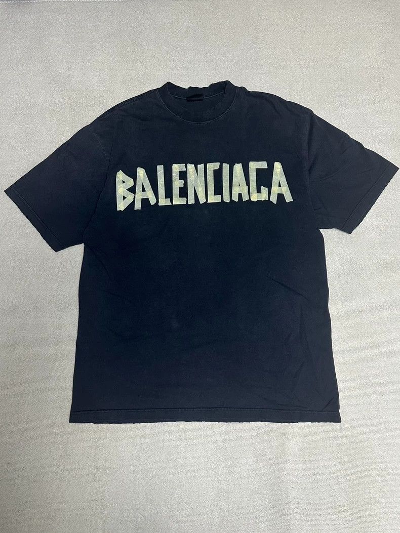 Balenciaga Balenciaga 23SS adhesive tape TAPE TYPE series logo short s Size US M / EU 48-50 / 2 - 1 Thumbnail
