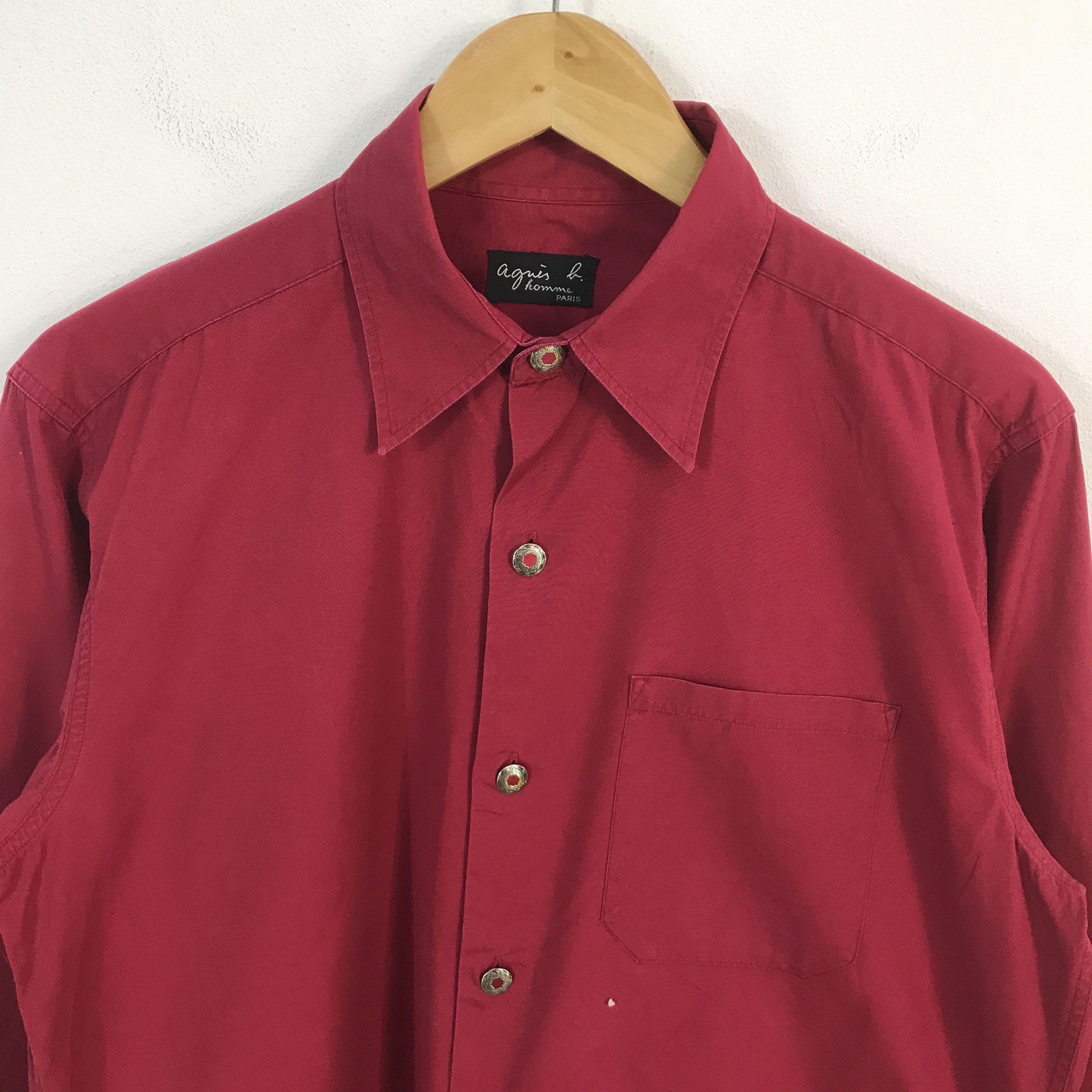Japanese Brand × agnes b. Japan again B homme button up shirts Size US L / EU 52-54 / 3 - 3 Thumbnail