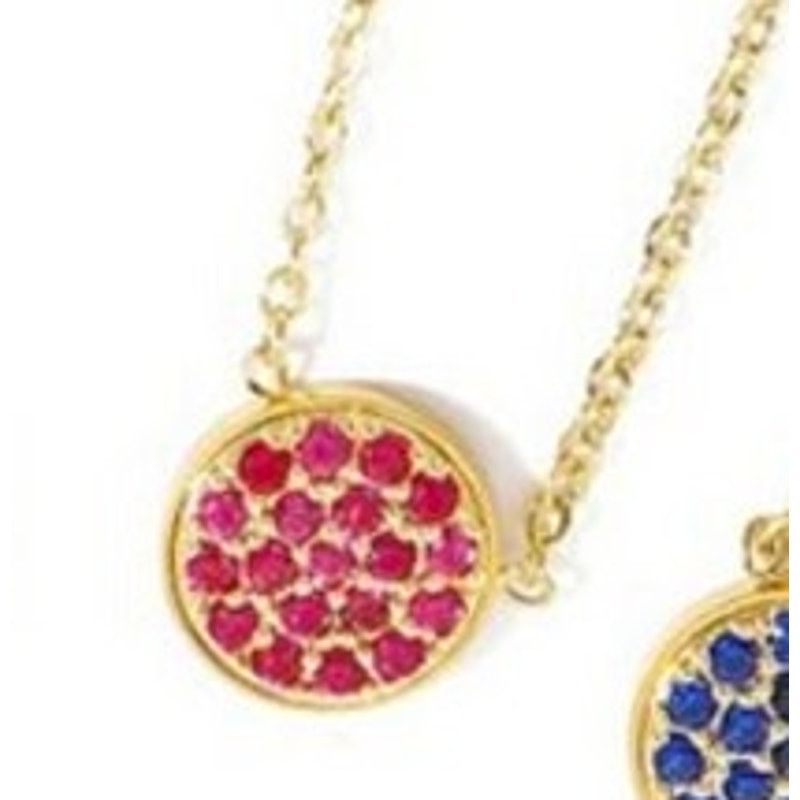 Other Ramla Lola Birthstone Necklace 14 K Gold Plated June/Garnet Size ONE SIZE - 2 Thumbnail