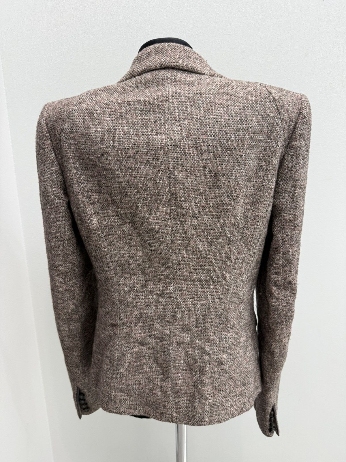 Salvatore Ferragamo Salvatore Ferragamo Wool Blazer With Leather Belt Size M / US 6-8 / IT 42-44 - 2 Thumbnail