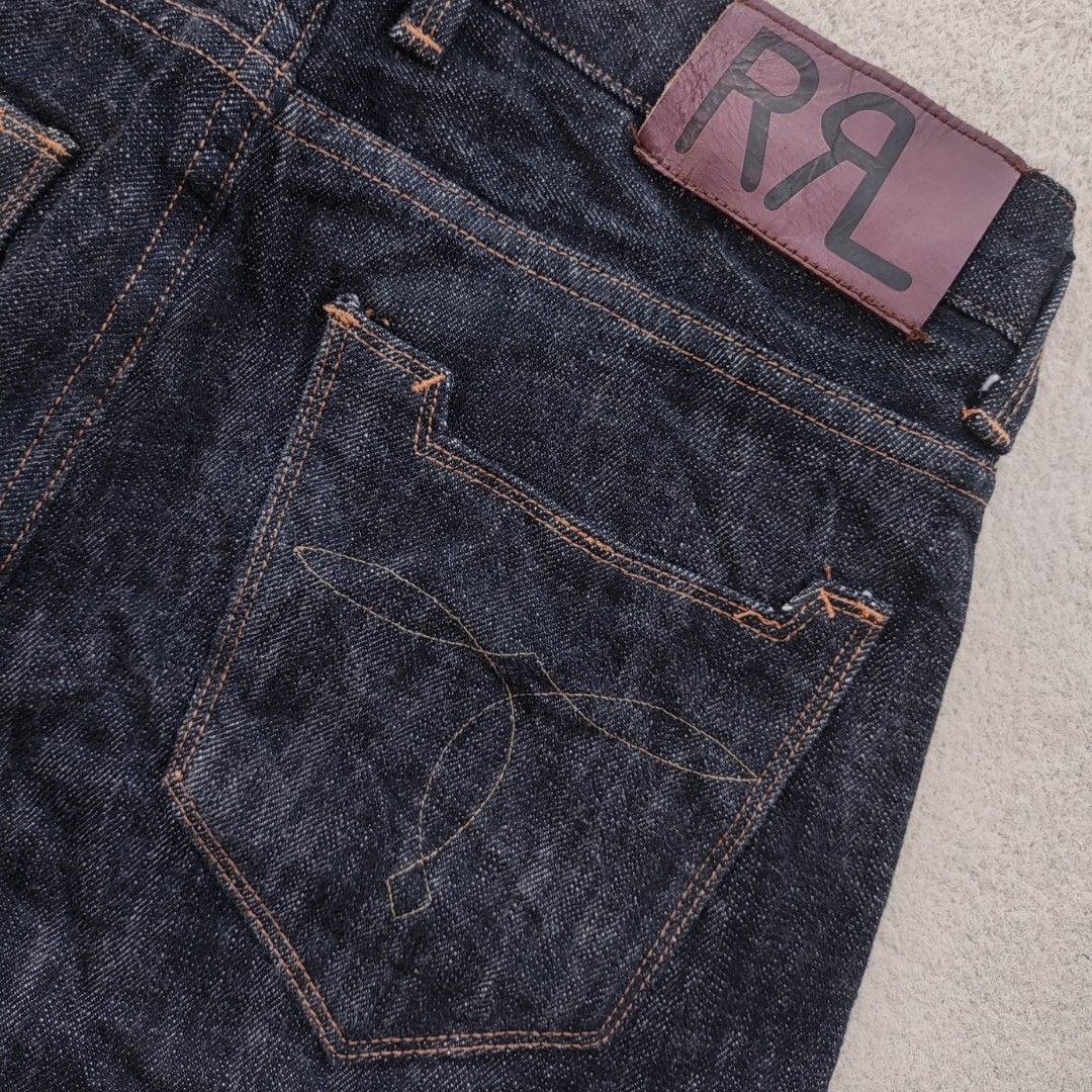 Ralph Lauren Vintage RRL denim short indigo Size US 29 - 7 Thumbnail
