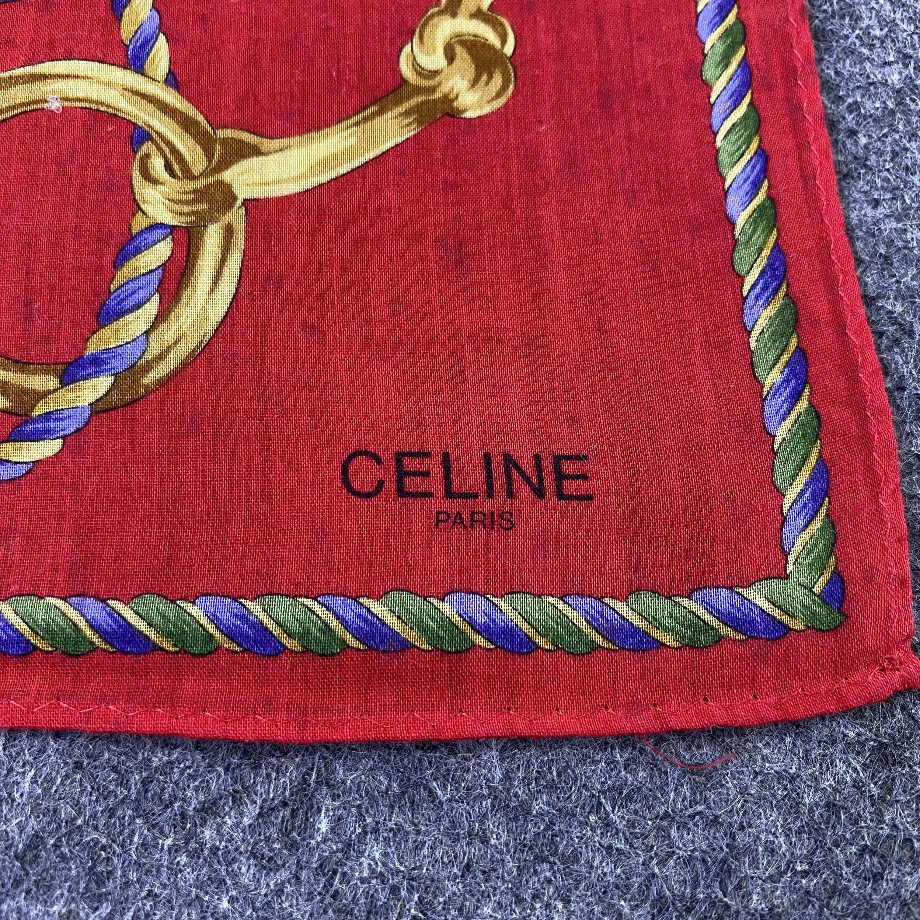 Celine Celine Handkerchief / Bandana / Neckerchief-B2183 Size ONE SIZE - 7 Thumbnail