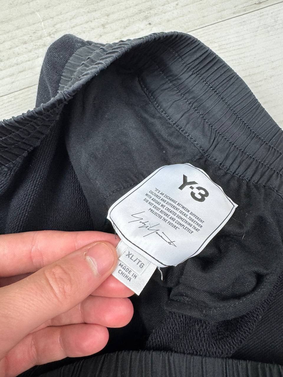Adidas × Y-3 Adidas Y-3 Yohji Yamamoto Classic Terry Shorts Black Size US 36 / EU 52 - 9 Thumbnail