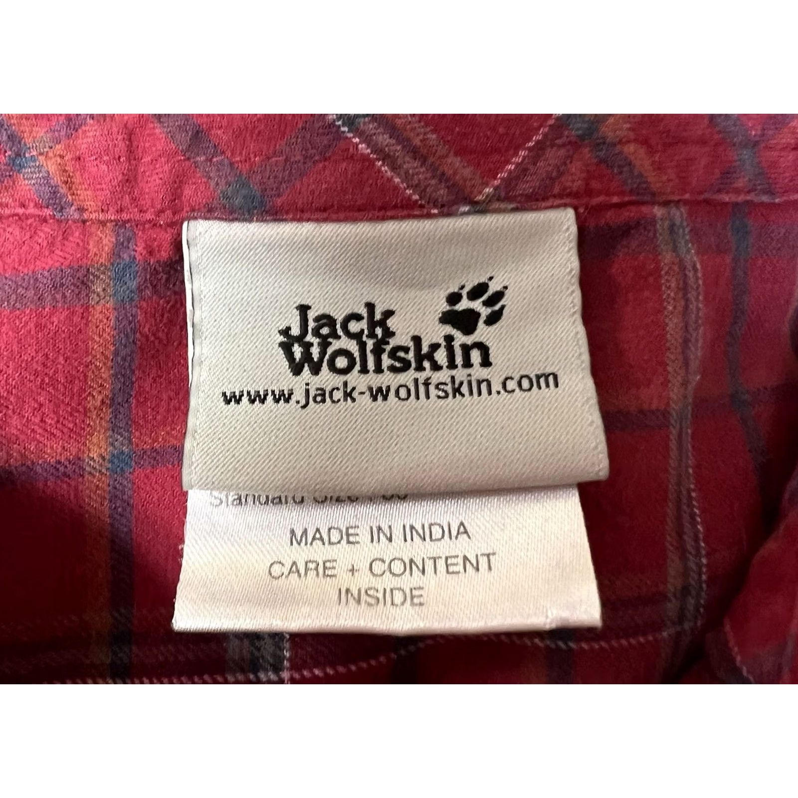 Jack Wolfskin Jack Wolfskin Shirt Men’s 3XL Red Plaid Outdoor Long Sleeve Button Up Size US XXL / EU 58 / 5 - 5 Thumbnail