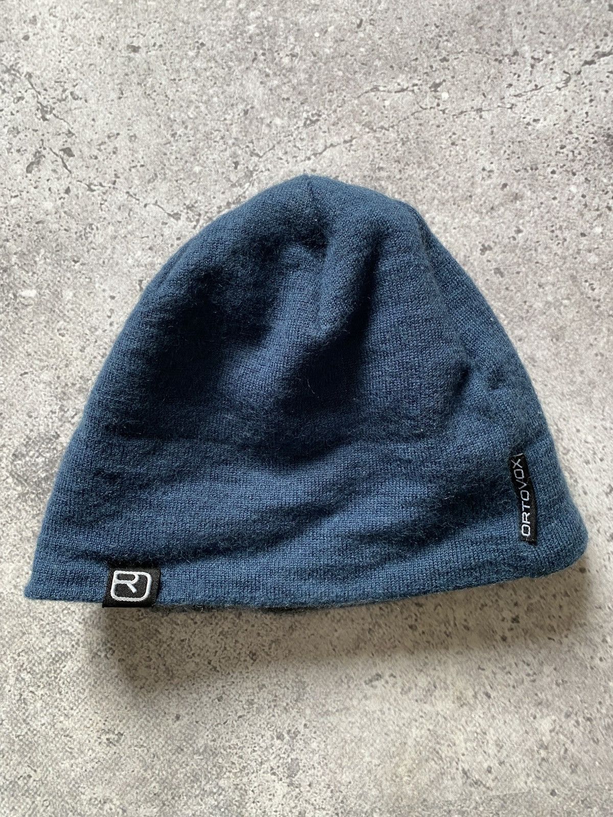 ORTOVOX Ortovox Merino Wool Beanie Hat Big Logo Gorpcore Outdoor Size ONE SIZE - 2 Thumbnail