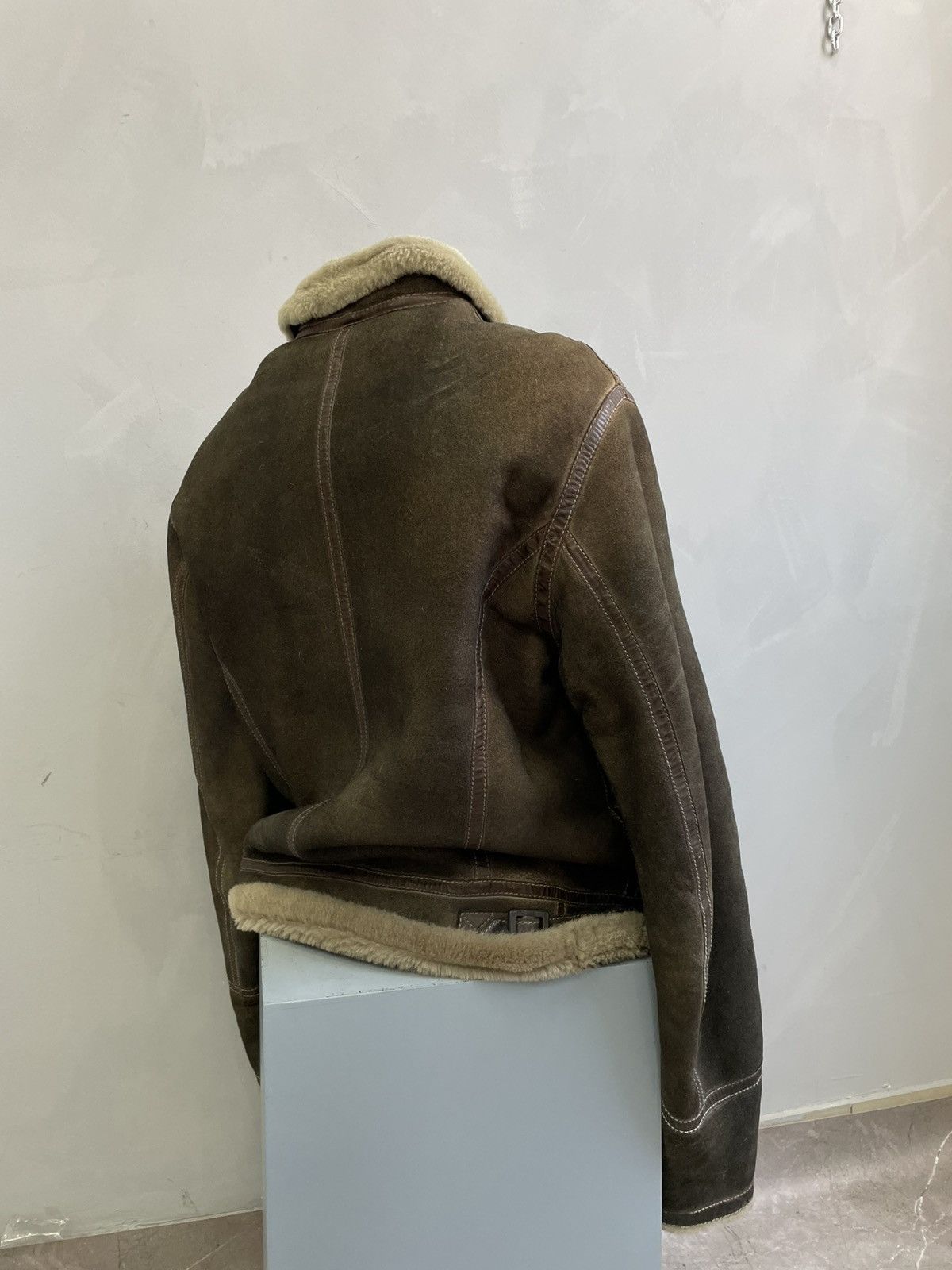 14th Addiction B 2 shearling leather fur military jacket if six was nine Size US M / EU 48-50 / 2 - 12 Thumbnail