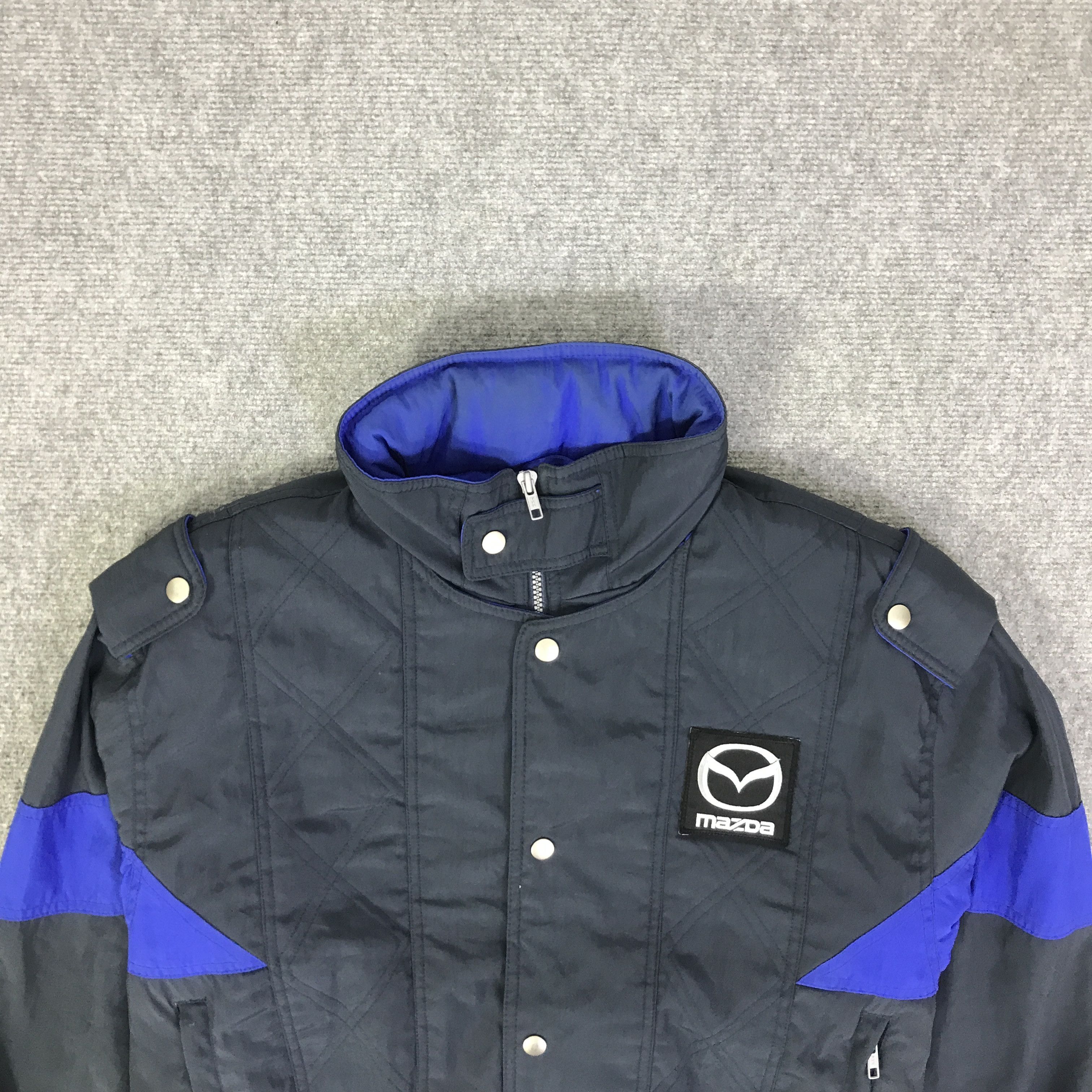 Japanese Brand VTG MAZDA RACING BOMBER JACKET K94B8 Size US M / EU 48-50 / 2 - 2 Thumbnail