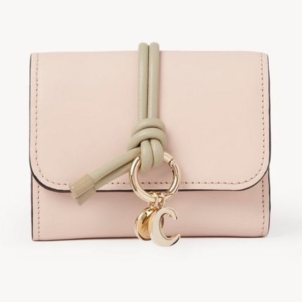 Chloe o1loc1c1024 Size: OS / Alphabet Small Trifold in Cement Pink Size ONE SIZE - 1 Thumbnail