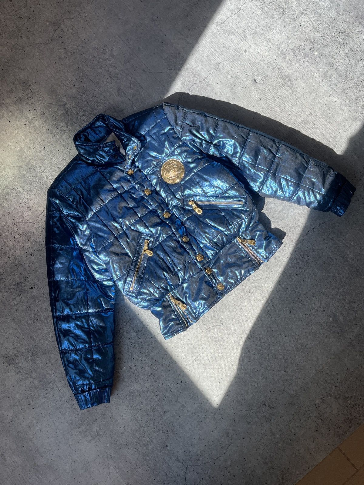 Other Vintage 80's Lily Farouche Overprint Eagle Ski Power Jacket Size M / US 6-8 / IT 42-44 - 2 Thumbnail