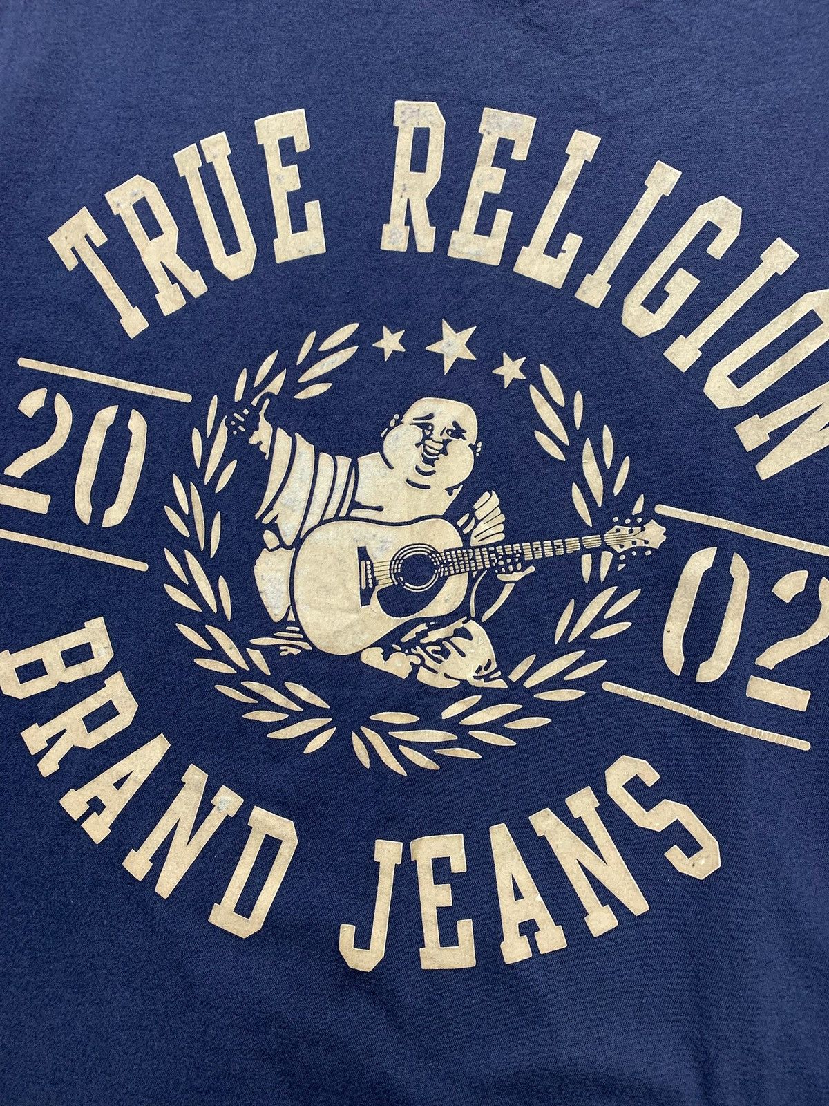 True Religion × Vintage Vintage True Religion logo tee size M/L big logo Size US L / EU 52-54 / 3 - 3 Thumbnail