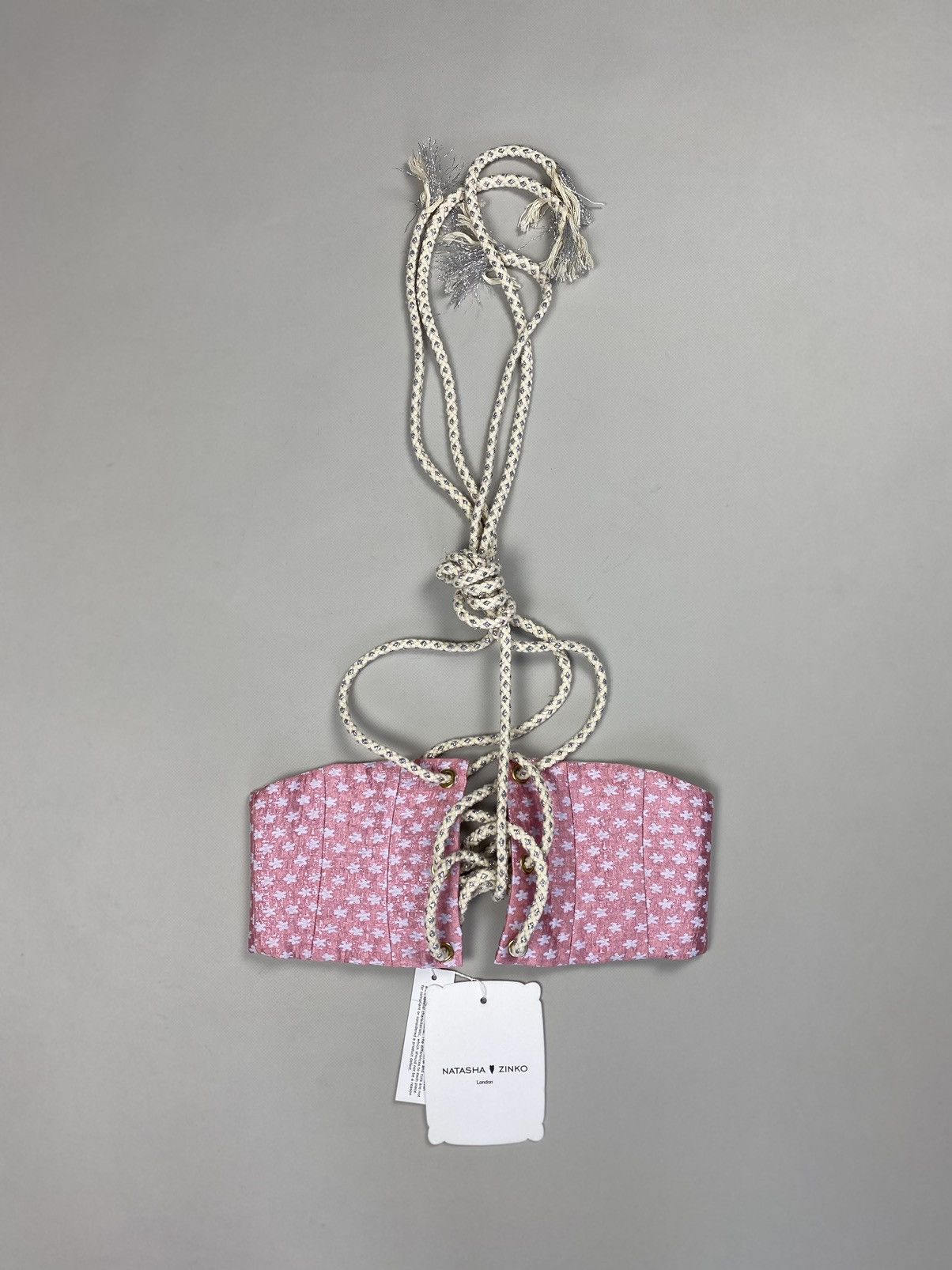 Designer × Natasha Zinko BNWT! Natasha Zinko Brocade Corset Belt size US 0 / IT 38 Size ONE SIZE - 1 Thumbnail