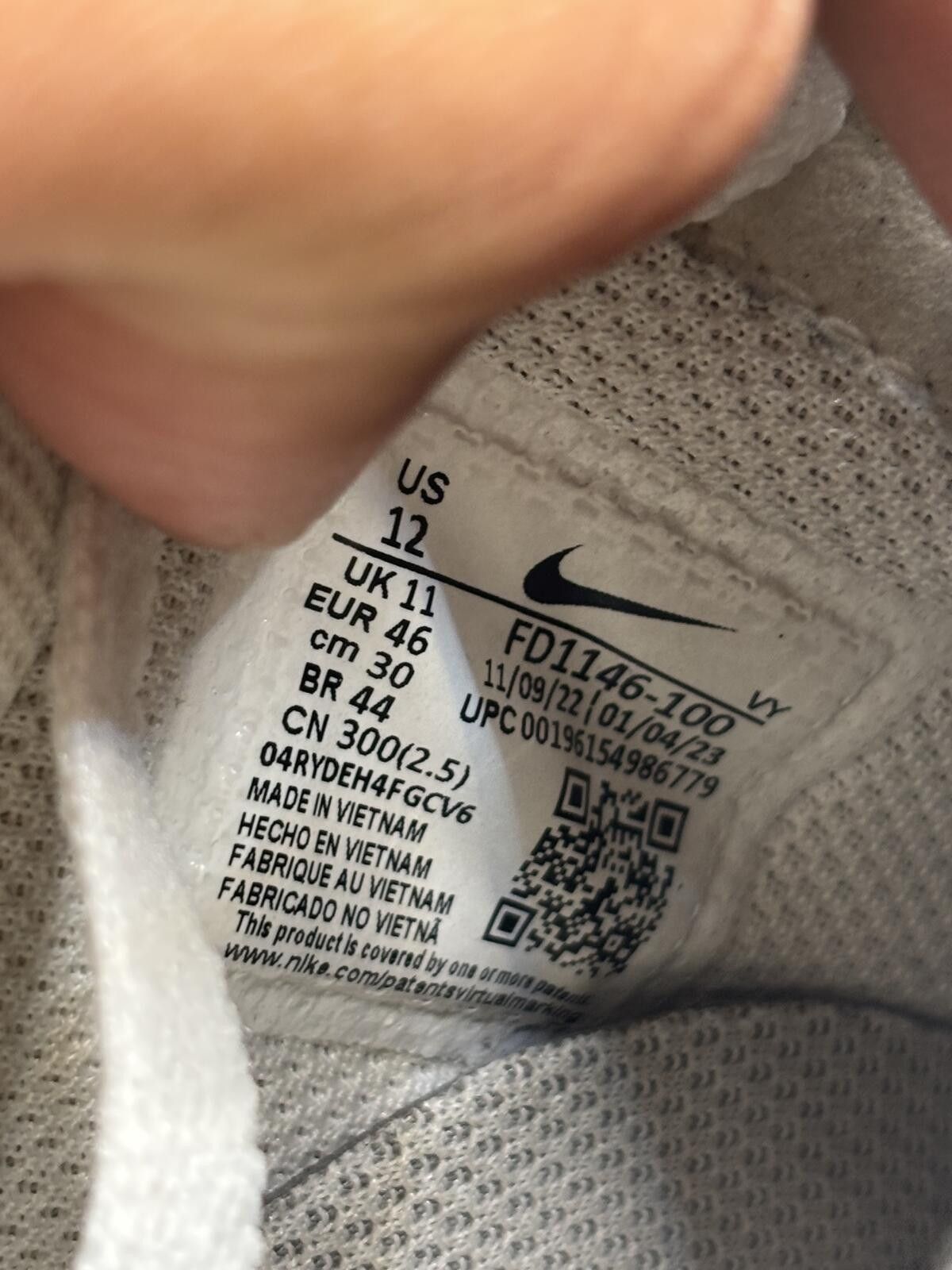 Nike Nike Air Force 1 low flyease white Size US 12 / EU 45 - 6 Thumbnail
