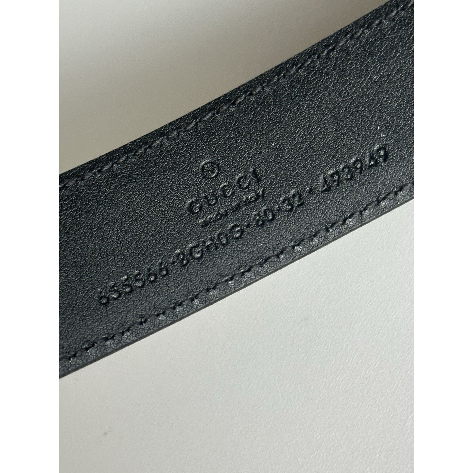 Gucci Gucci Selleria G-Buckle Leather Belt Black 115/46 IT 655566 Size ONE SIZE - 7 Thumbnail