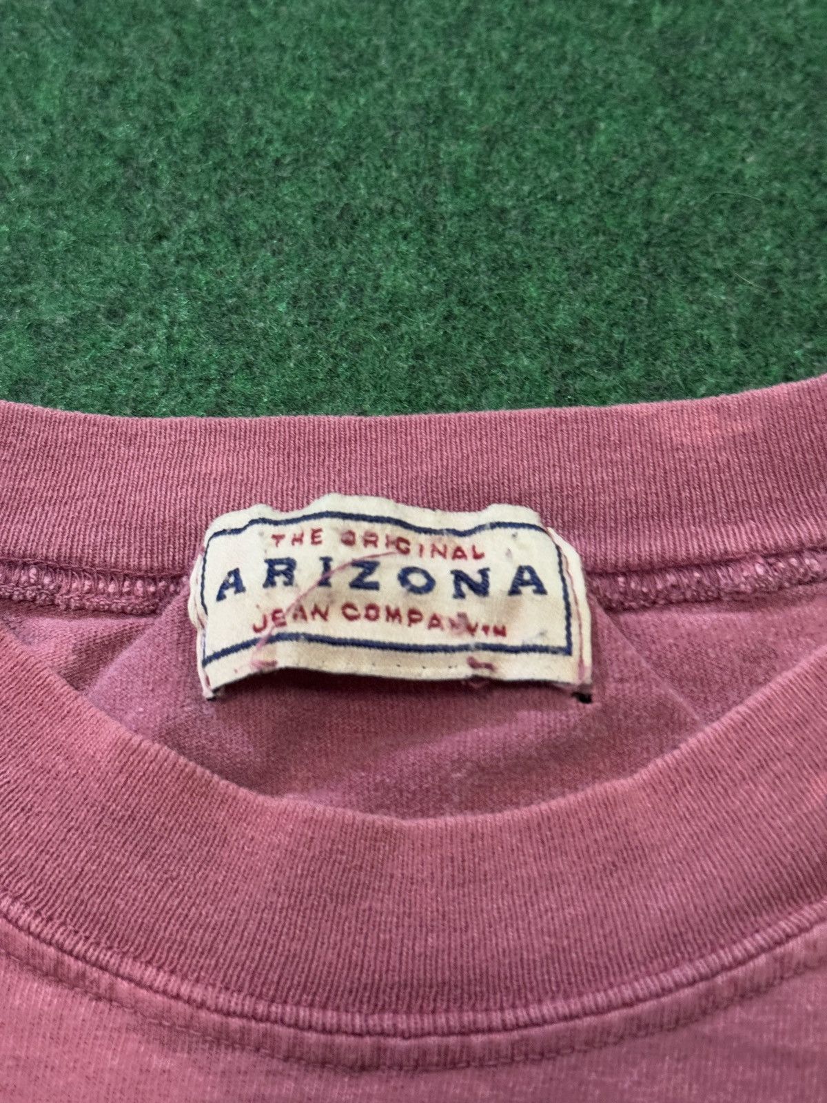 Arizona Jean Co. Vtg 90s Arizona Jean Company Faded Retro Graphic T Shirt Size US M / EU 48-50 / 2 - 3 Thumbnail