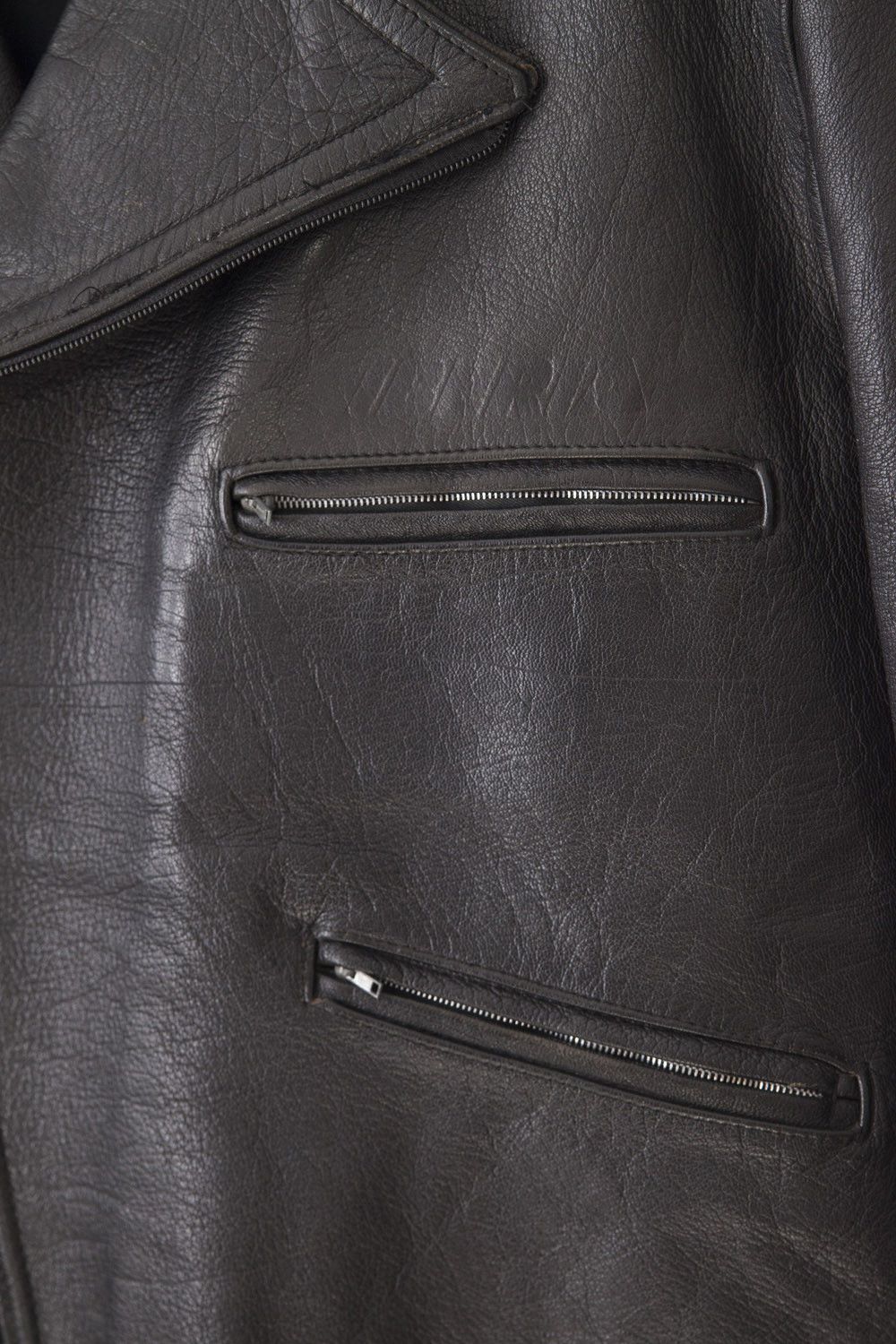 Vintage Vintage 1970's black leather perfecto jacket Size US L / EU 52-54 / 3 - 3 Thumbnail