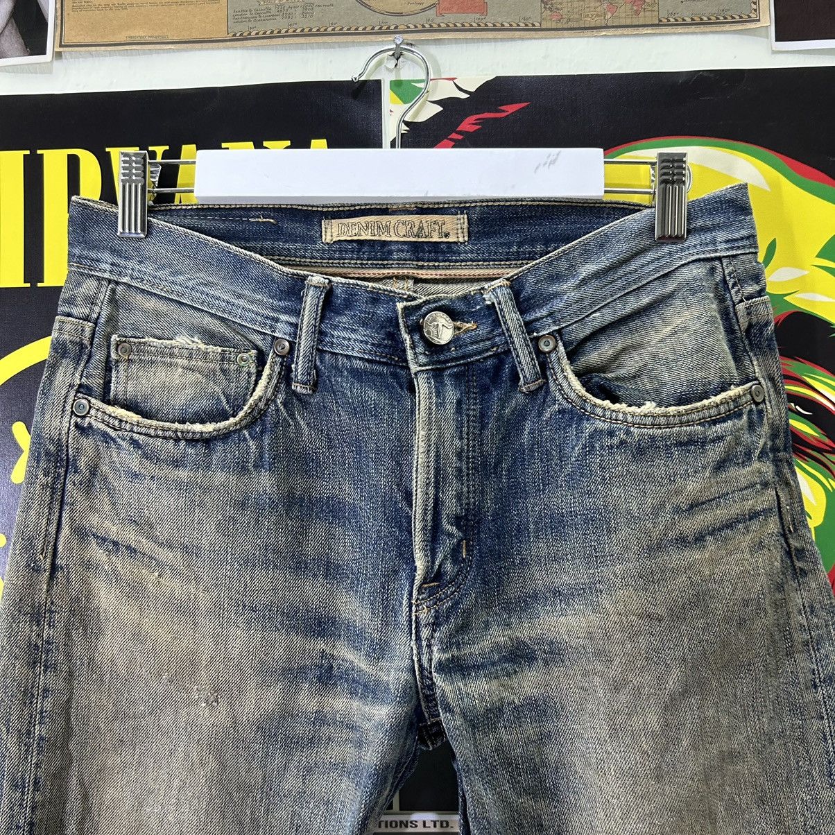Vintage Vintage Denim Craft Selvedge Distressed Denim Size US 31 - 2 Thumbnail
