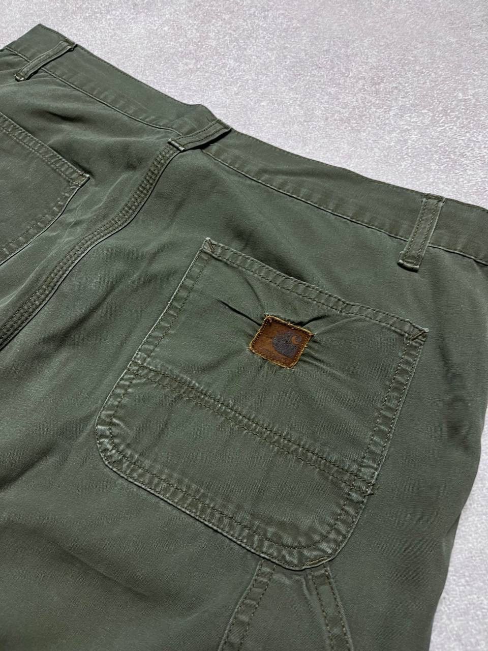 Carhartt Vintage Carhartt Baggy Workwear Pants 33x32 Size US 32 / EU 48 - 3 Thumbnail