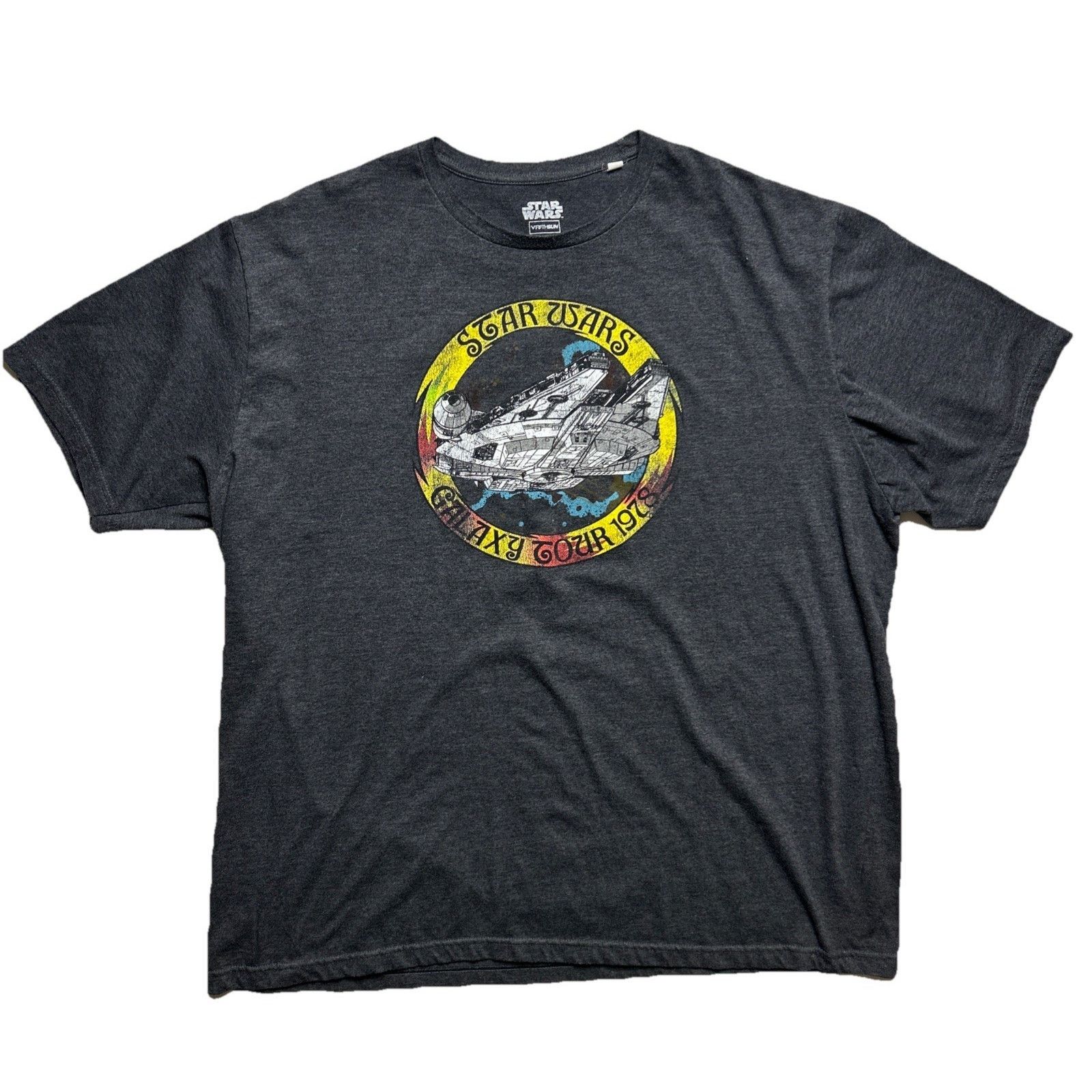 Star Wars VTG Star Wars Tshirt Galaxy Tour Gray Men XXL Size US XXL / EU 58 / 5 - 1 Thumbnail