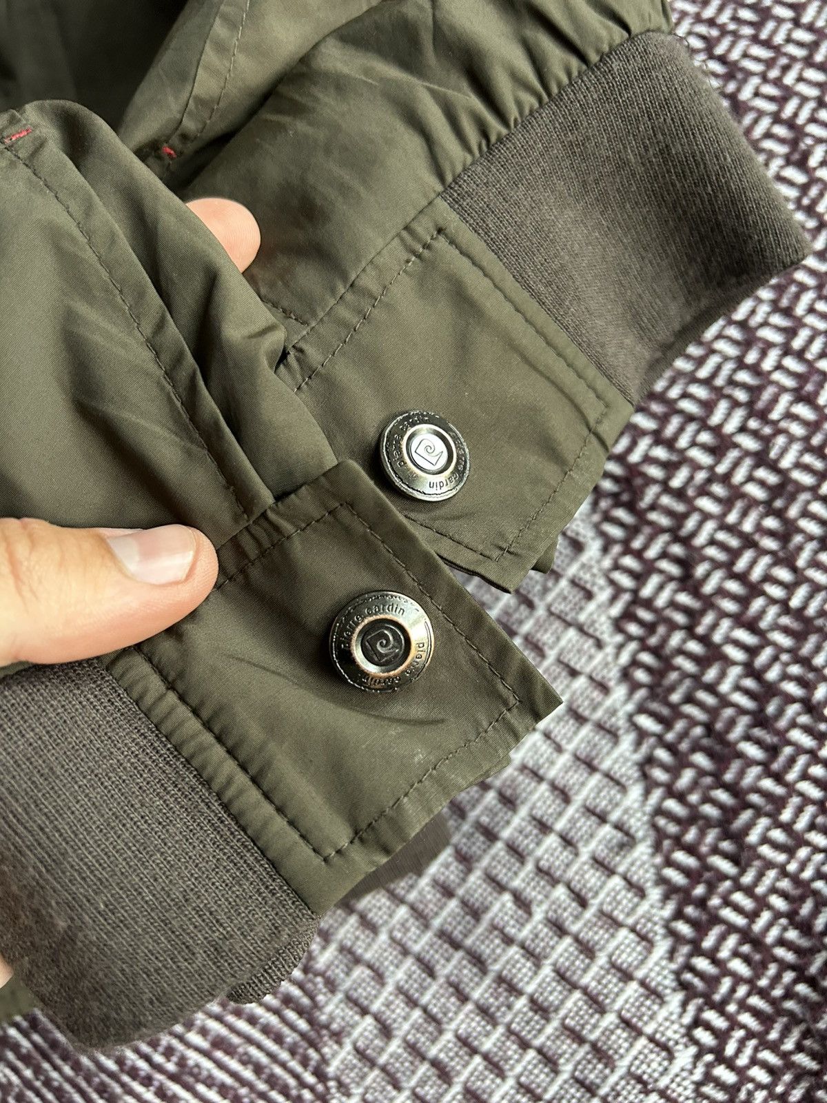 Pierre Cardin Pierre Cardin Paris Olive Bomber Jacket Basic Men’s Size 52 Size US L / EU 52-54 / 3 - 12 Thumbnail
